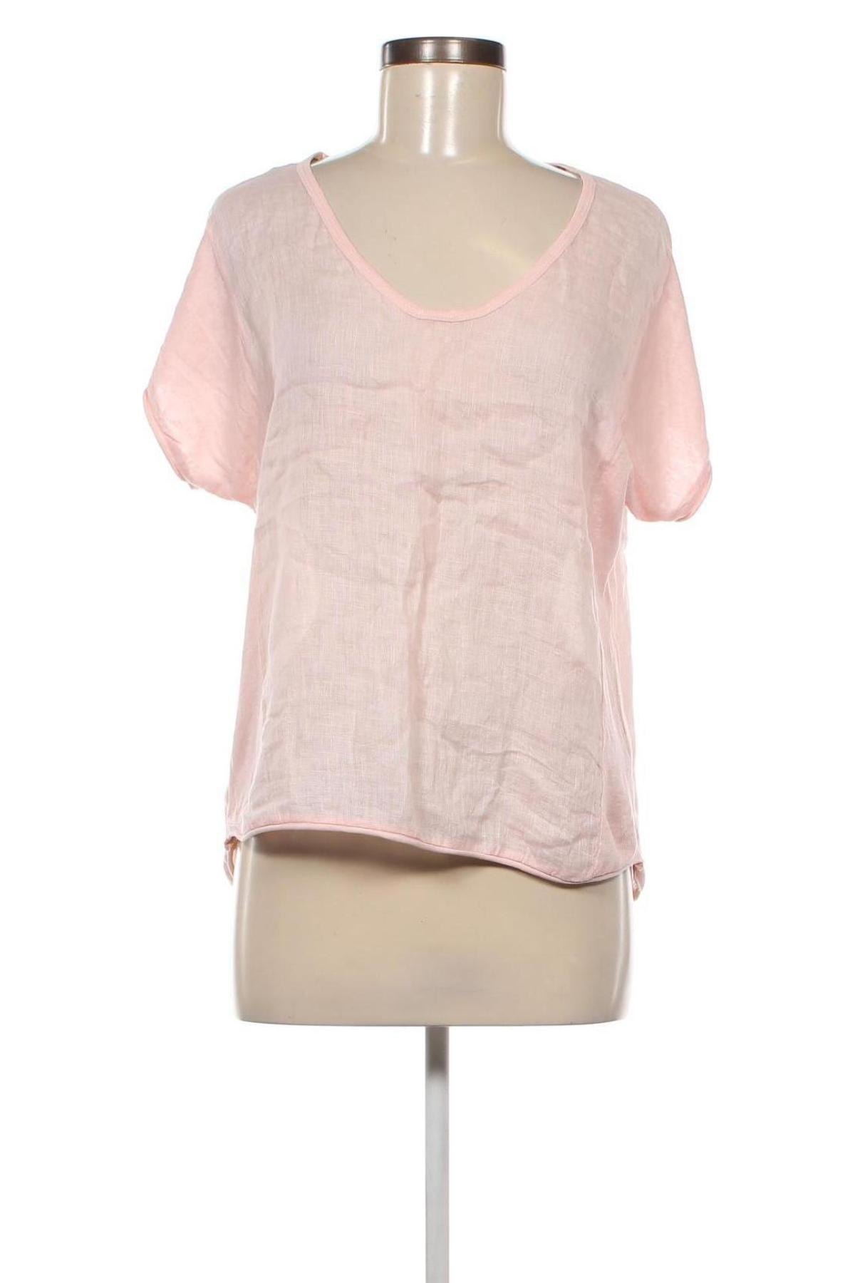 Damen Shirt Made In Italy, Größe S, Farbe Rosa, Preis € 5,49