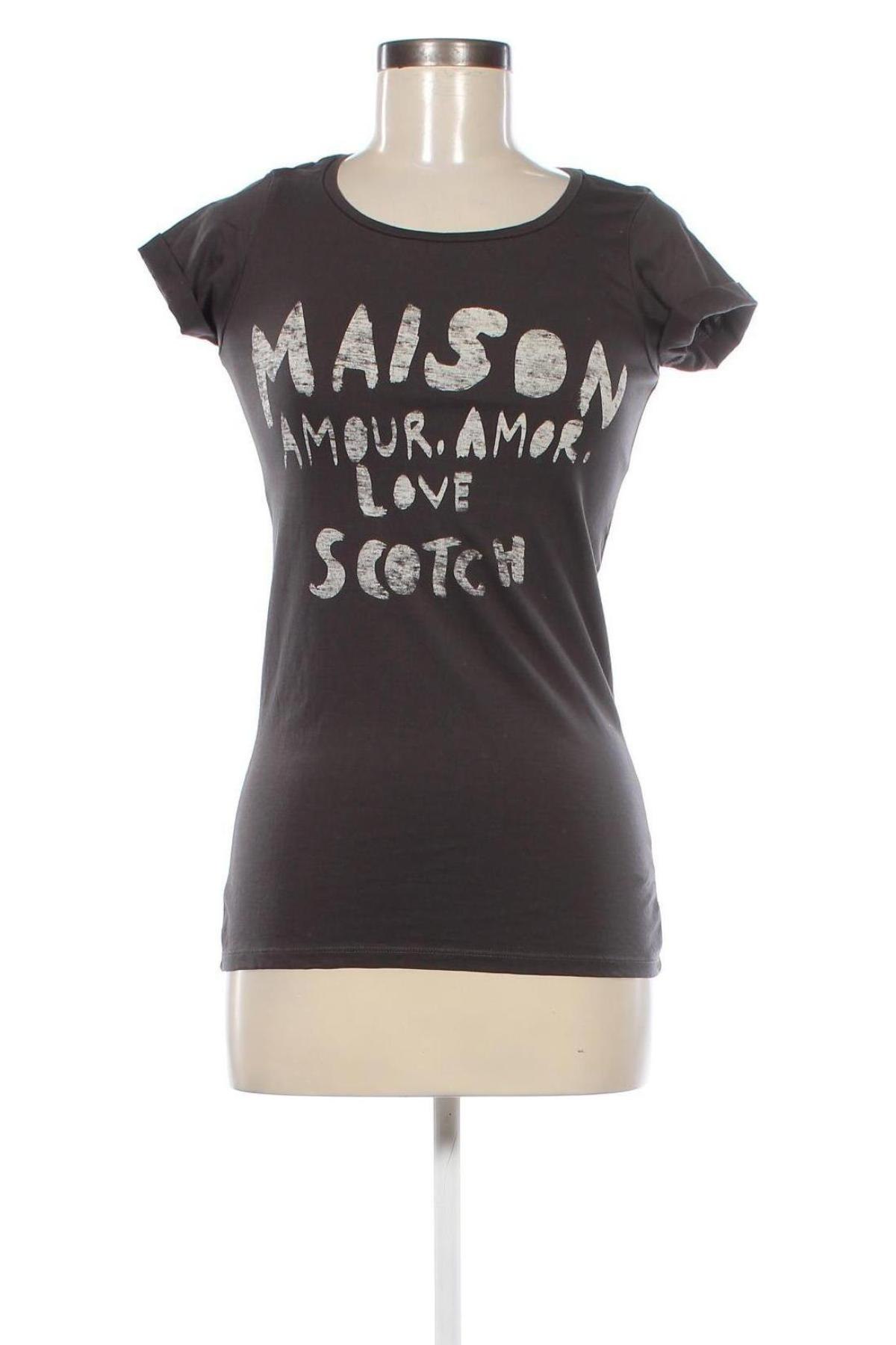 Damen Shirt Maison Scotch, Größe XS, Farbe Grau, Preis € 38,36