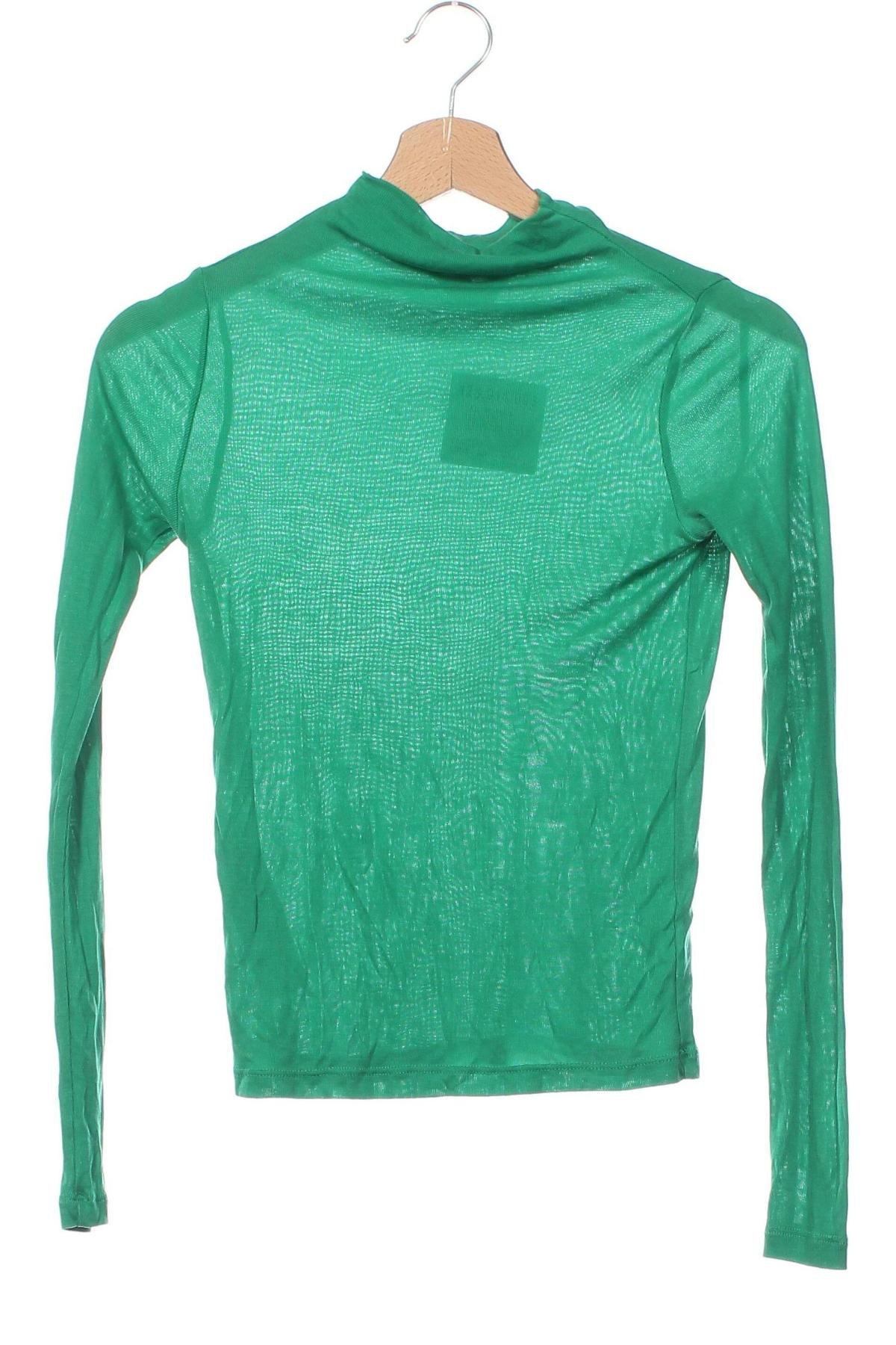 Damen Shirt Mango, Größe XS, Farbe Grün, Preis 7,67 €