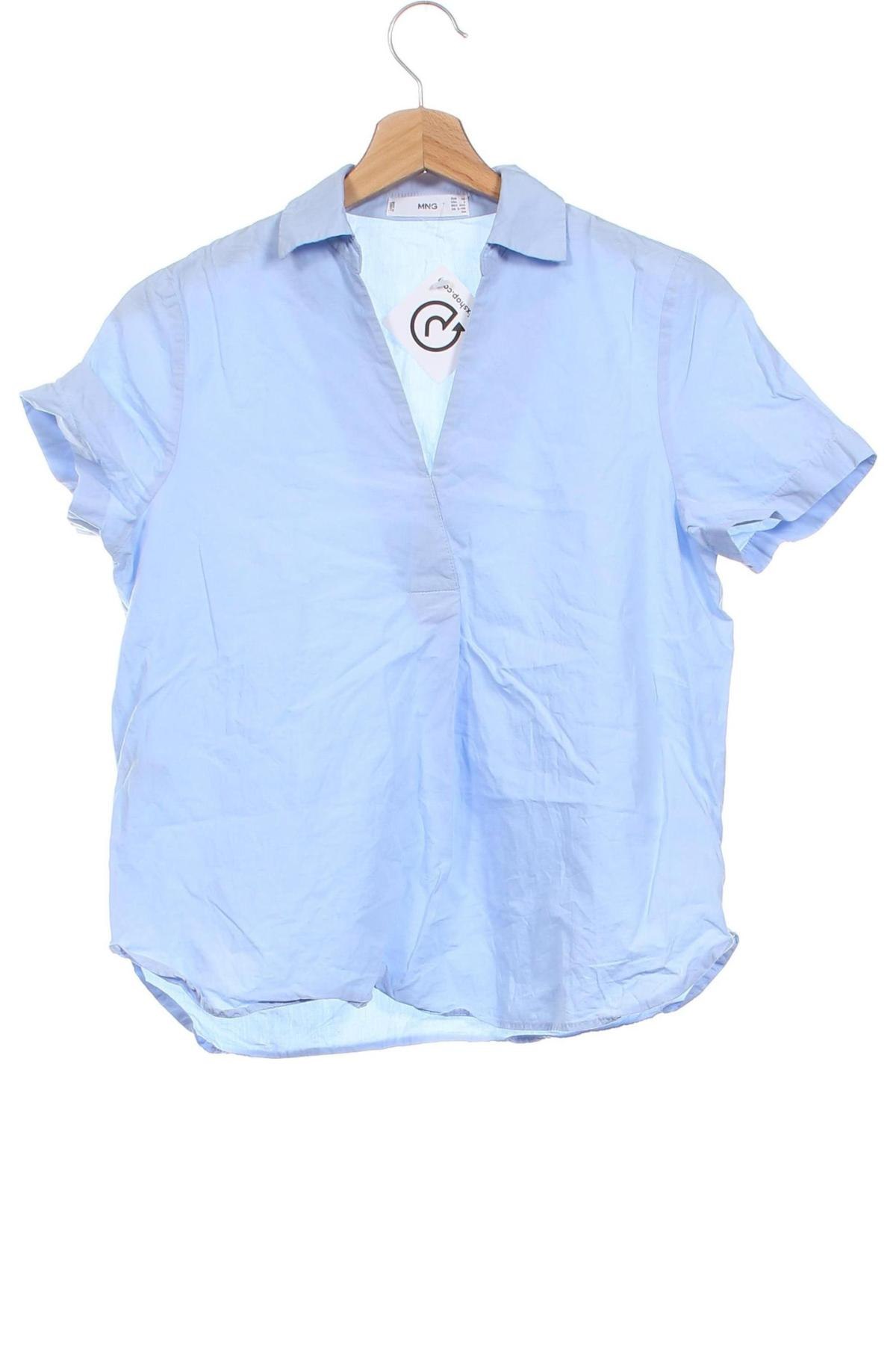 Damen Shirt Mango, Größe XS, Farbe Blau, Preis 5,99 €