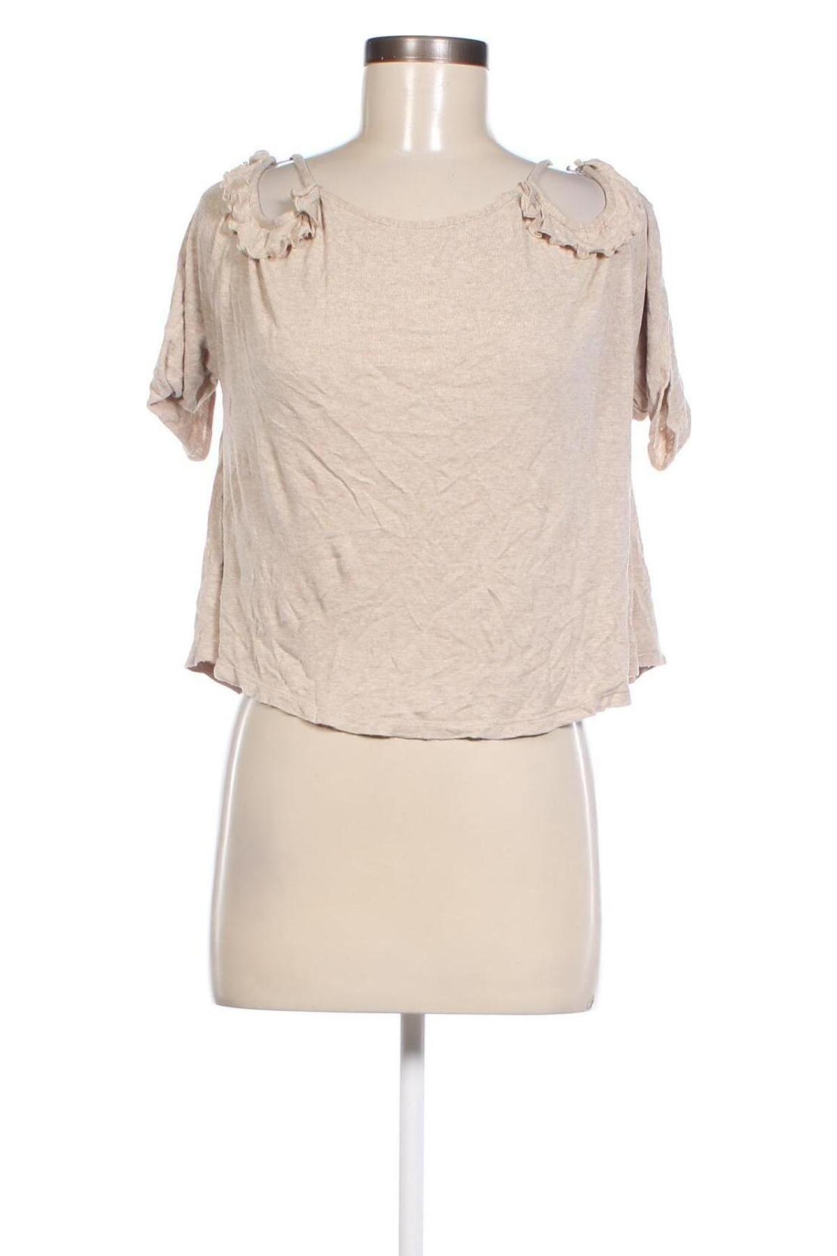 Damen Shirt Mango, Größe L, Farbe Beige, Preis € 3,99