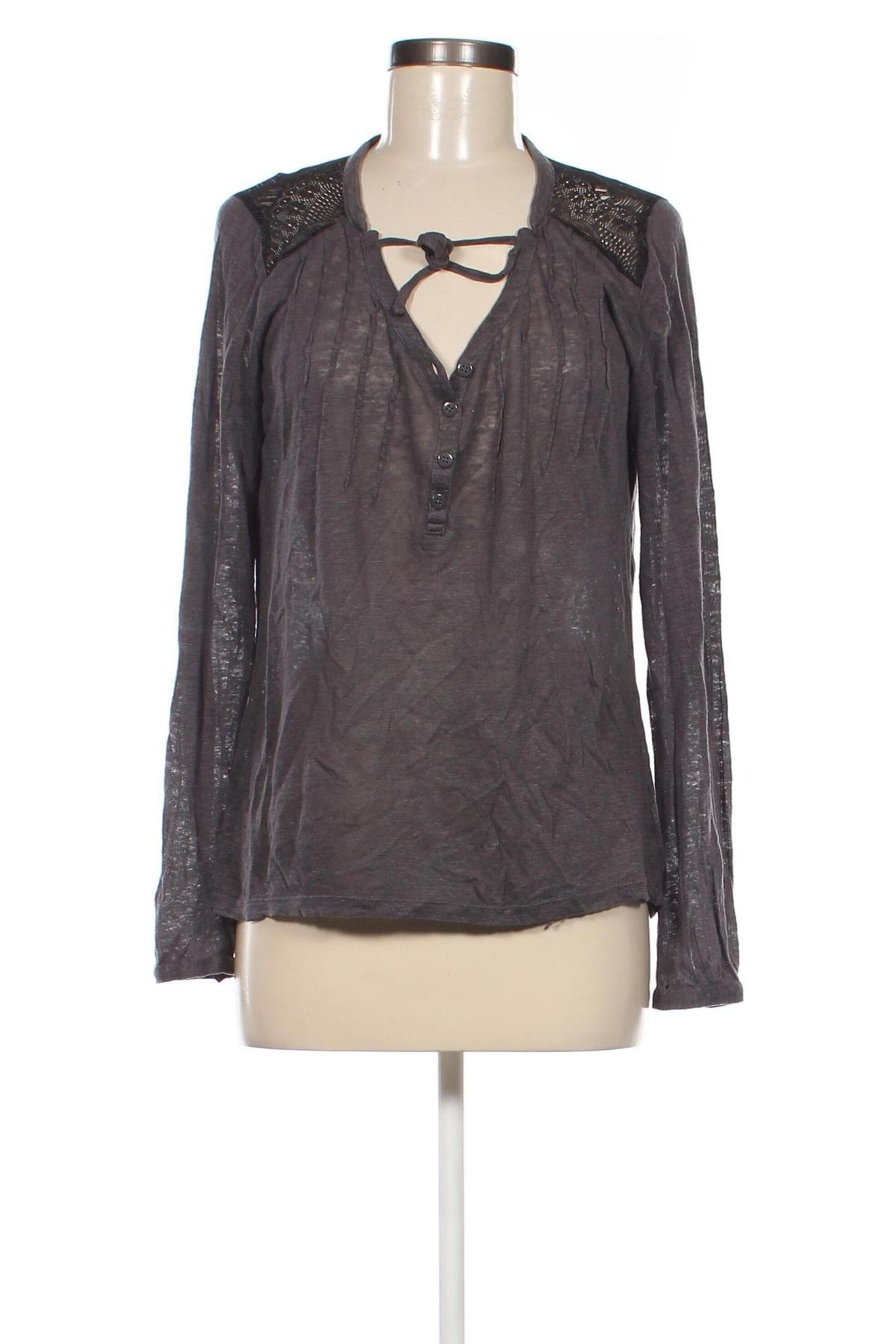 Damen Shirt Naf Naf, Größe M, Farbe Grau, Preis 3,99 €