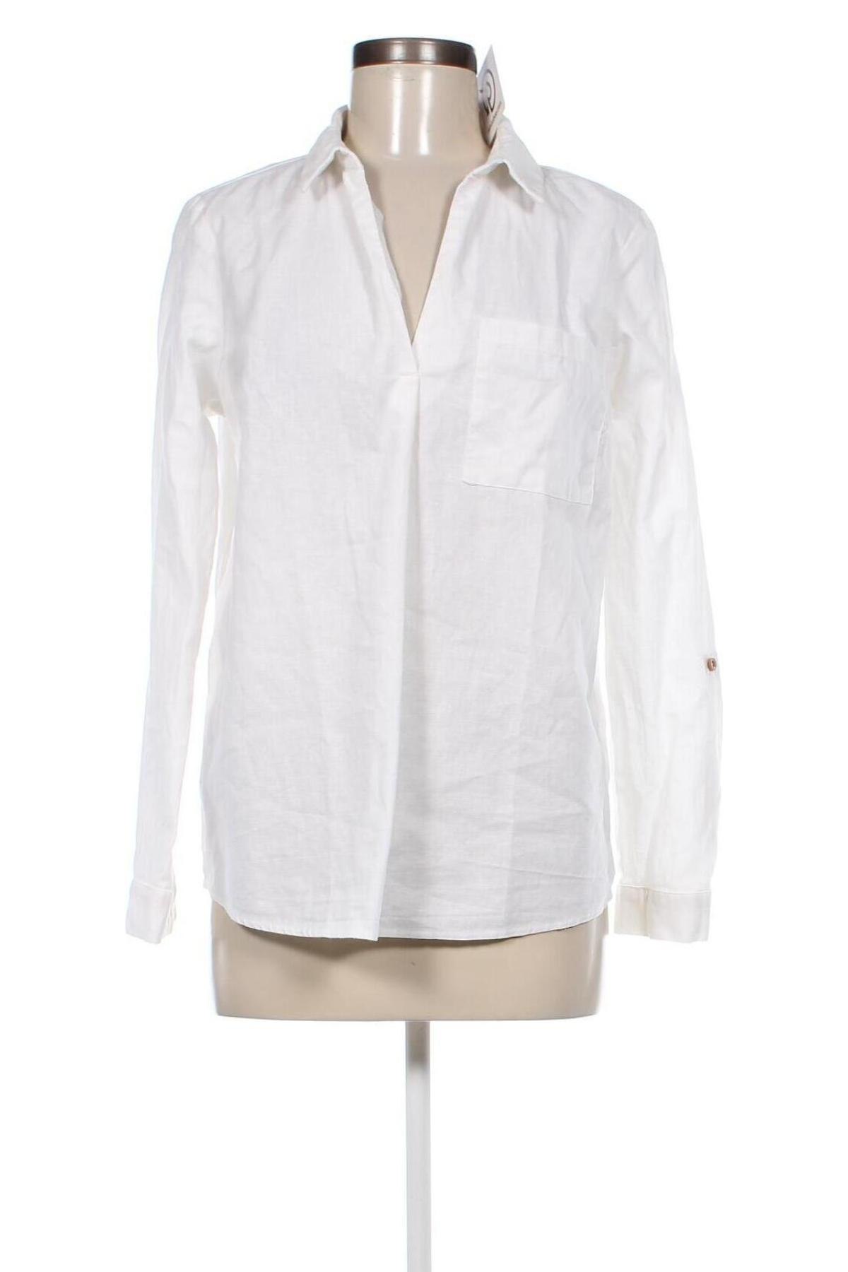 Damen Shirt New Look, Größe M, Farbe Weiß, Preis 6,49 €