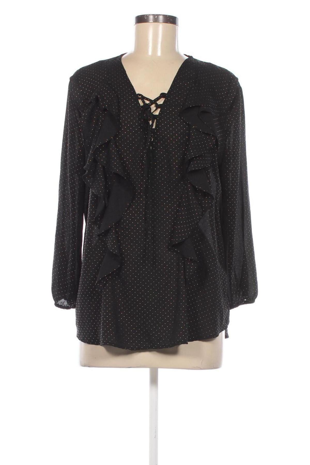 Damen Shirt New York & Company, Größe L, Farbe Schwarz, Preis € 10,99