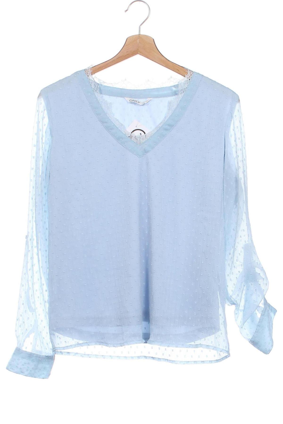 Damen Shirt ONLY, Größe XS, Farbe Blau, Preis 5,49 €