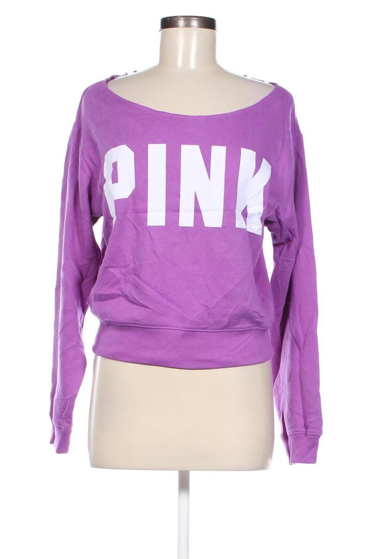 Bluzka damska Pink by Victoria's Secret, Rozmiar M, Kolor Fioletowy, Cena 86,99 zł