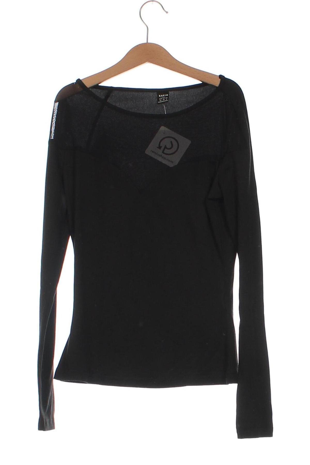 Damen Shirt SHEIN, Größe XS, Farbe Schwarz, Preis € 9,72