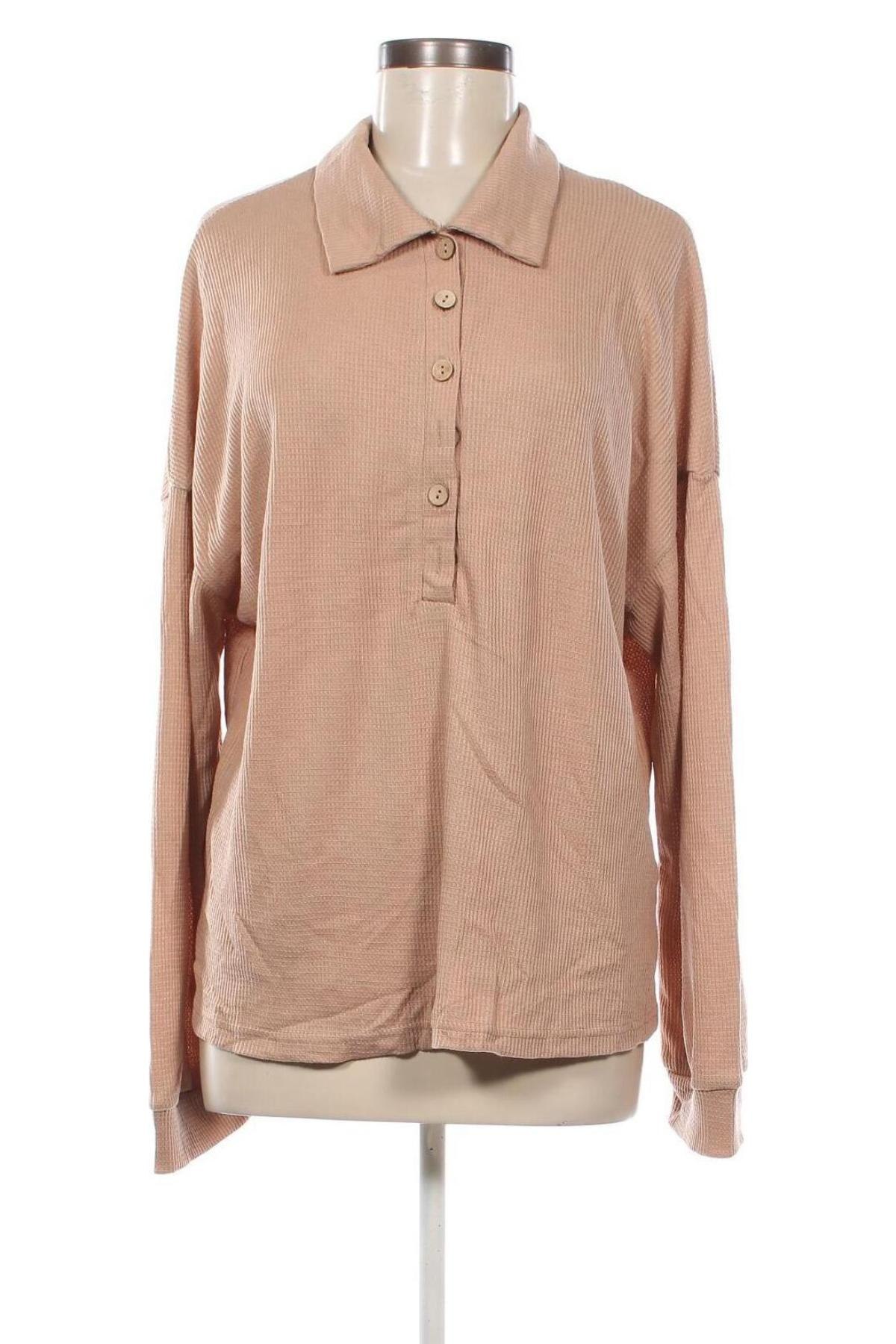 Damen Shirt SHEIN, Größe L, Farbe Beige, Preis 13,49 €