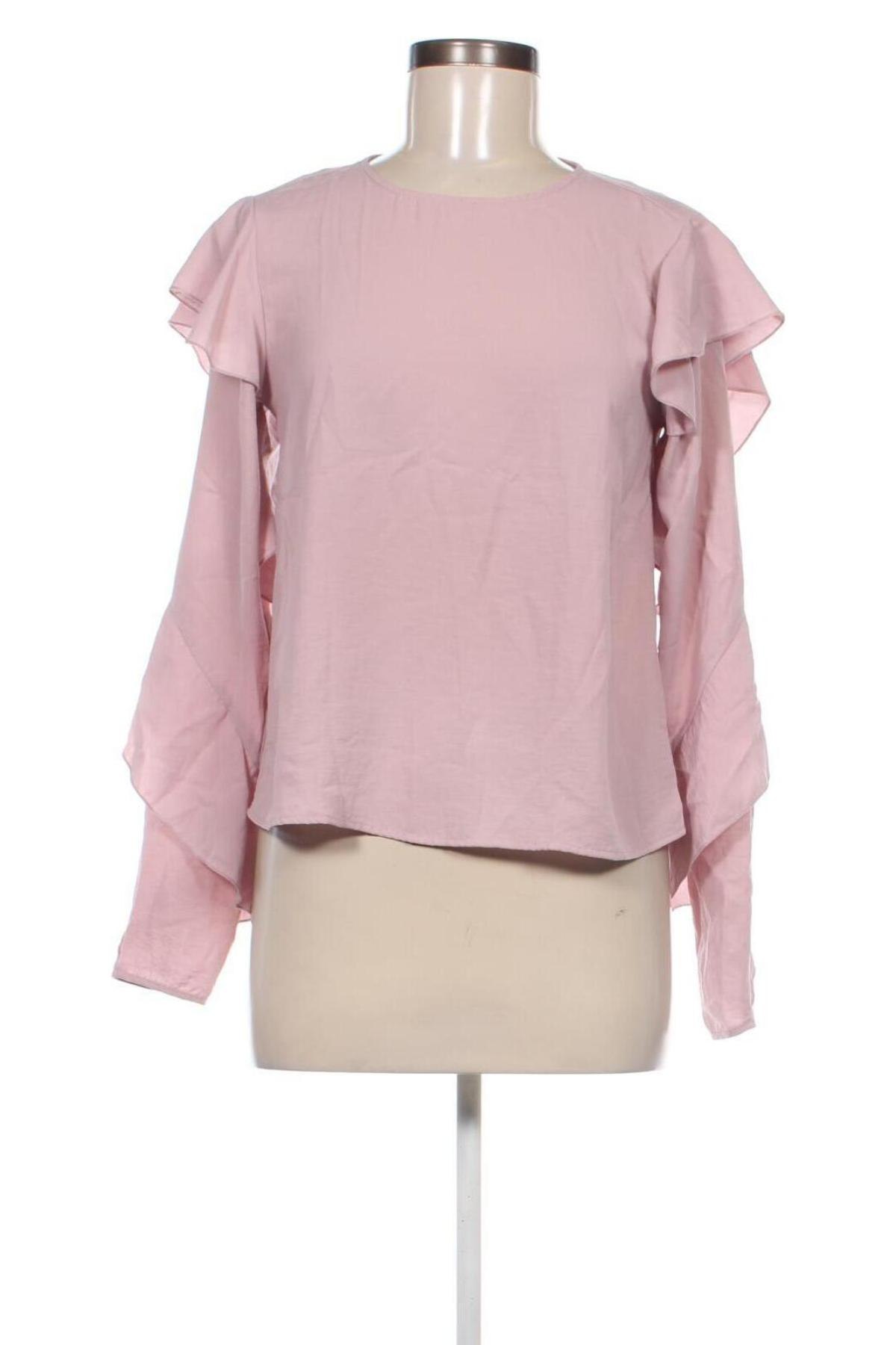 Damen Shirt Stradivarius, Größe S, Farbe Aschrosa, Preis € 6,49