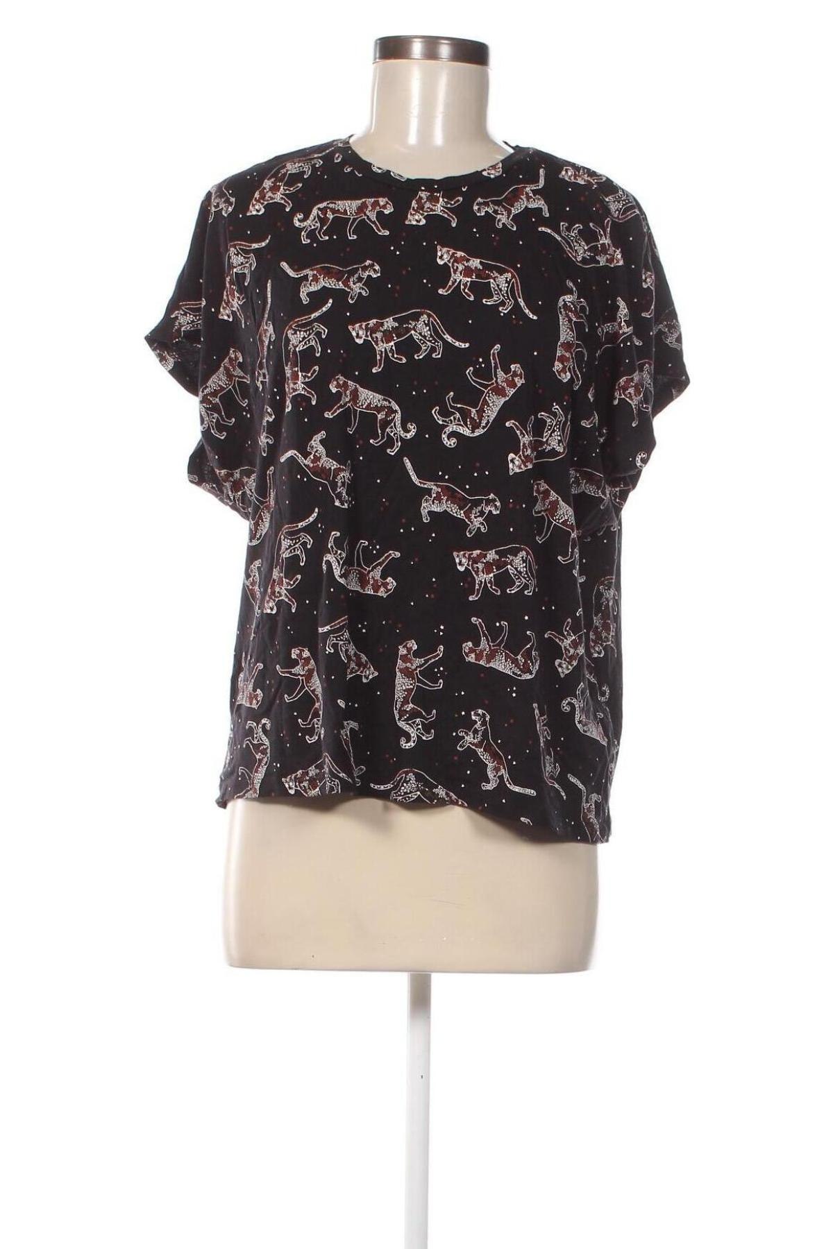 Damen Shirt Stradivarius, Größe L, Farbe Mehrfarbig, Preis € 6,99