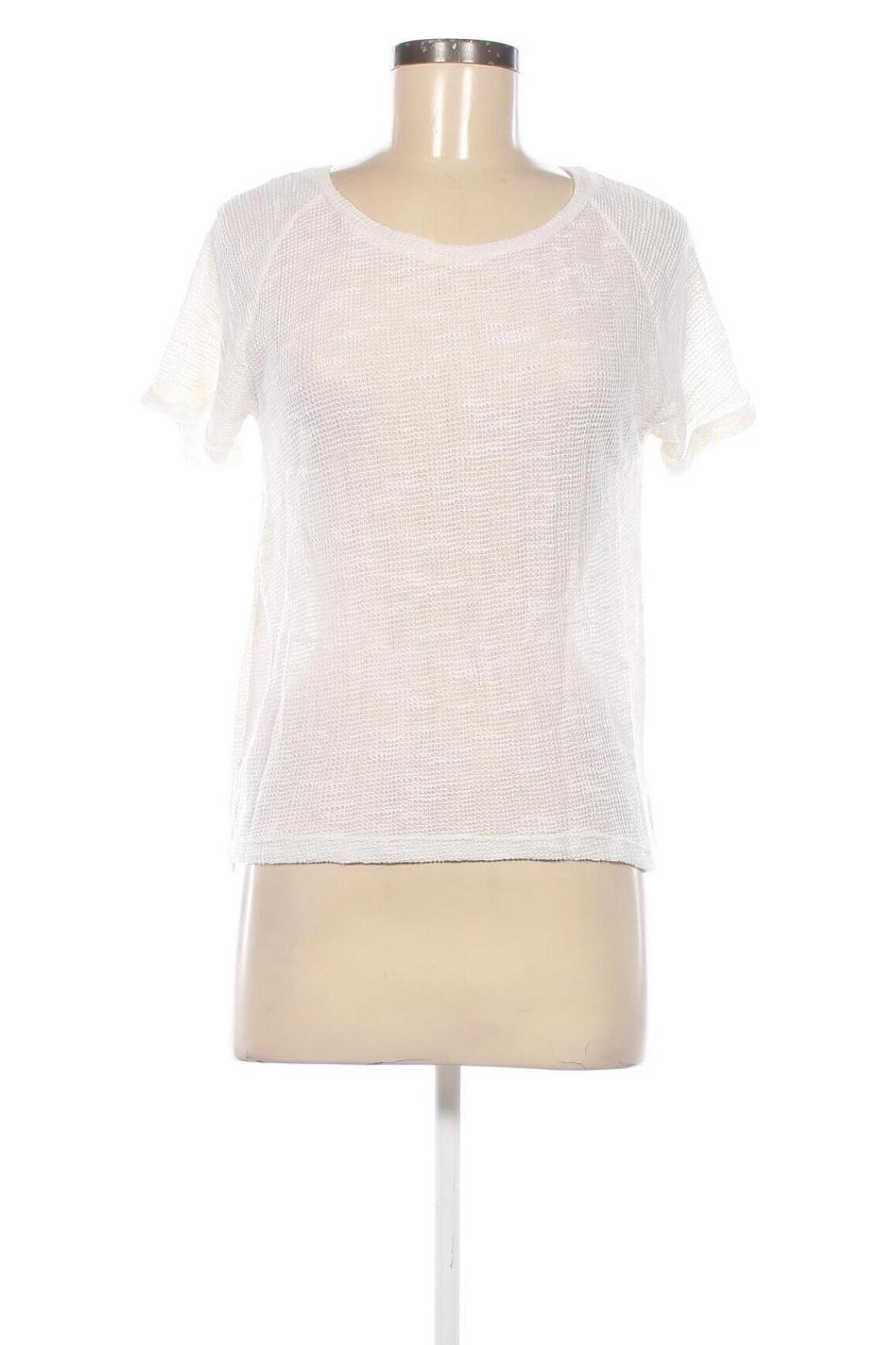 Damen Shirt Stradivarius, Größe S, Farbe Weiß, Preis 8,99 €