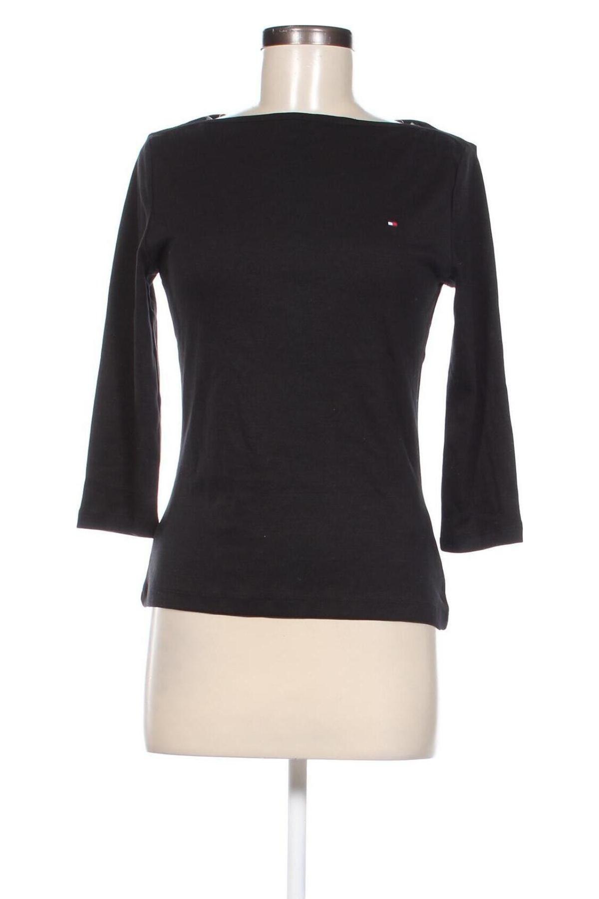 Bluză de femei Tommy Hilfiger, Mărime S, Culoare Negru, Preț 462,99 Lei