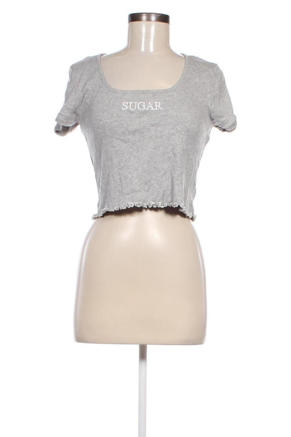 Damen Shirt Topshop, Größe M, Farbe Grau, Preis 15,99 €