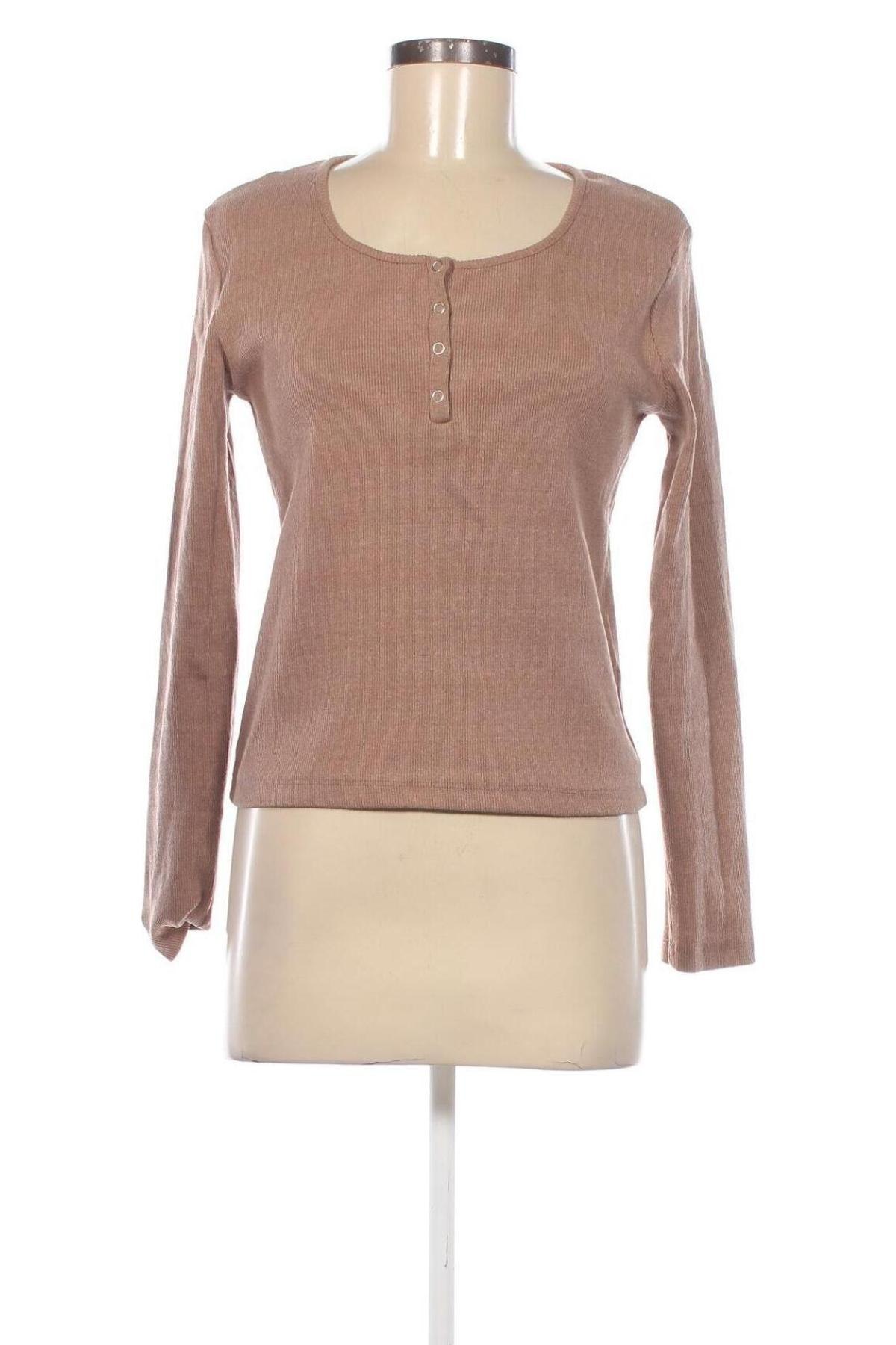 Damen Shirt Trendy, Größe XL, Farbe Beige, Preis 5,99 €