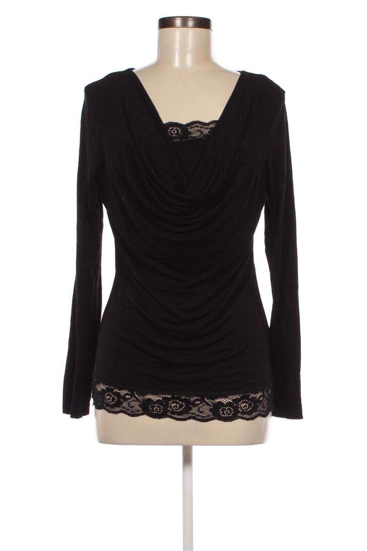 Damen Shirt Vivance, Größe M, Farbe Schwarz, Preis € 6,49