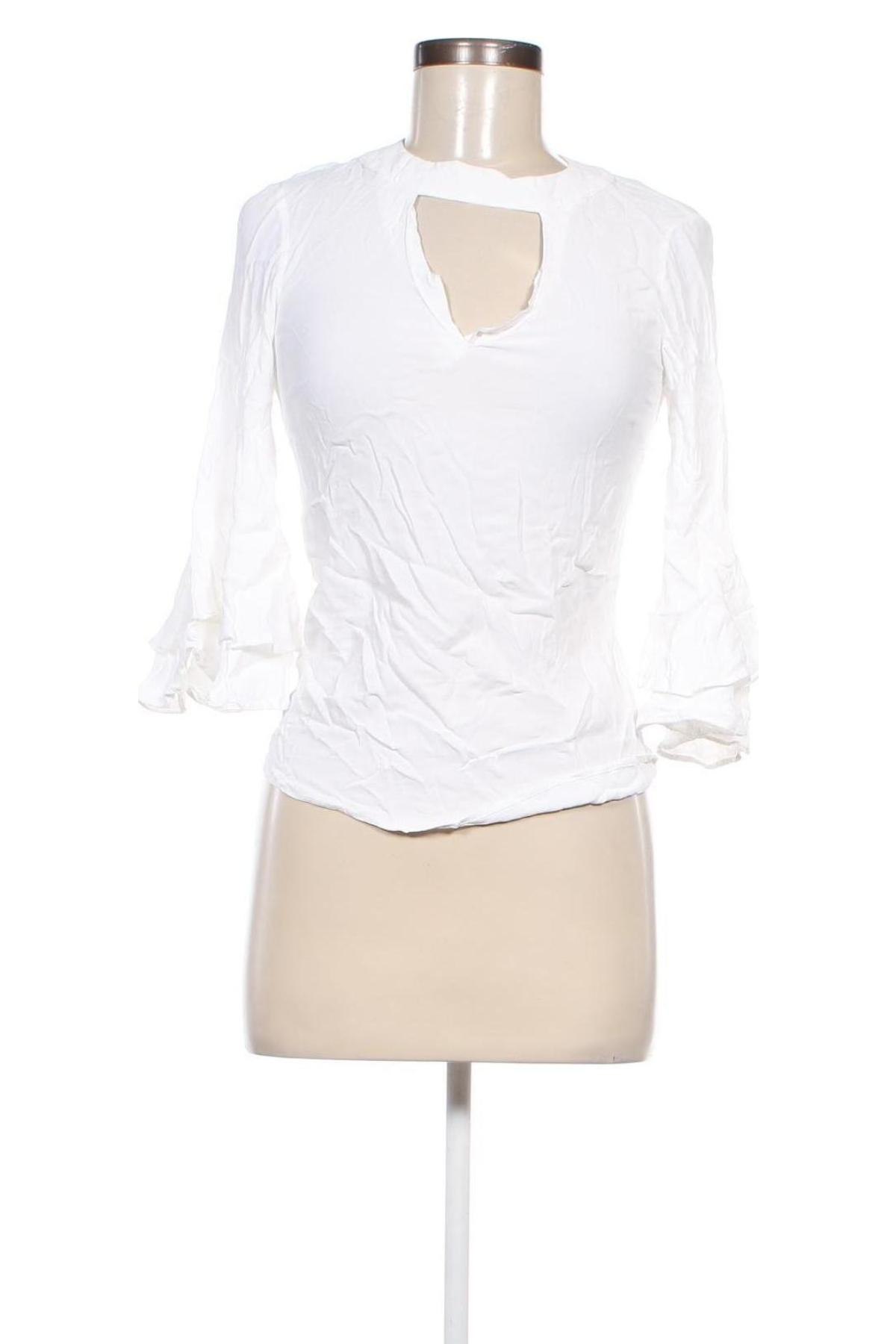 Damen Shirt Zara, Größe XS, Farbe Weiß, Preis € 5,99