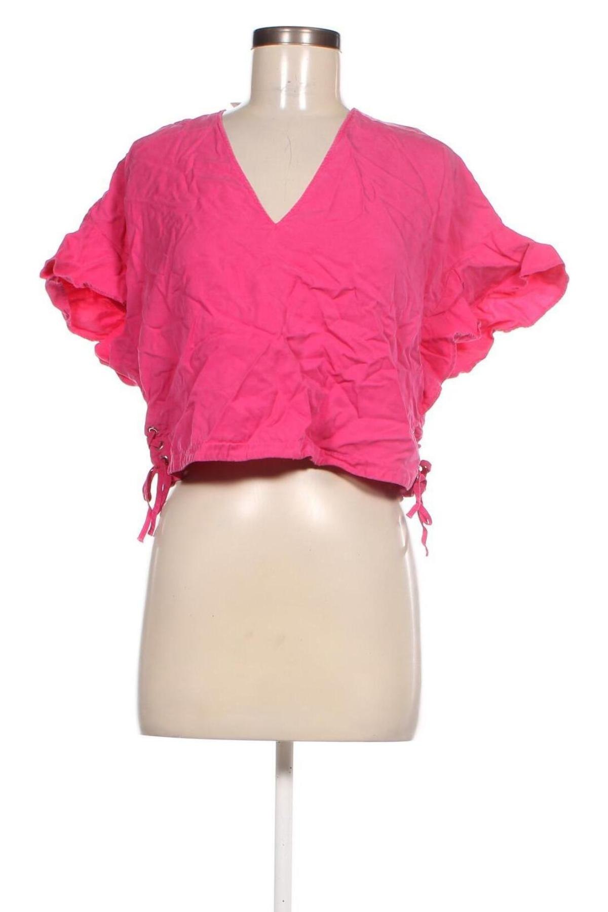 Damen Shirt Zara, Größe M, Farbe Rosa, Preis 9,49 €