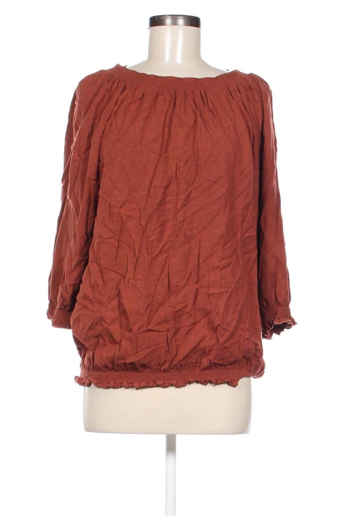 Damen Shirt Zizzi, Größe L, Farbe Braun, Preis 12,49 €