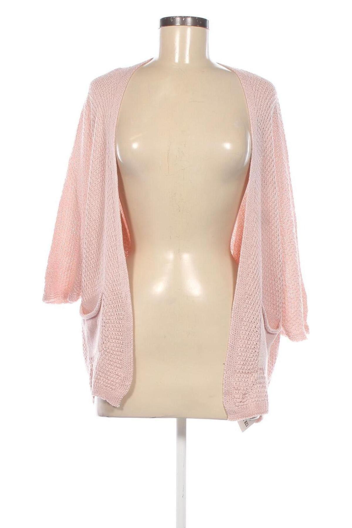 Damen Strickjacke, Größe L, Farbe Rosa, Preis 5,49 €