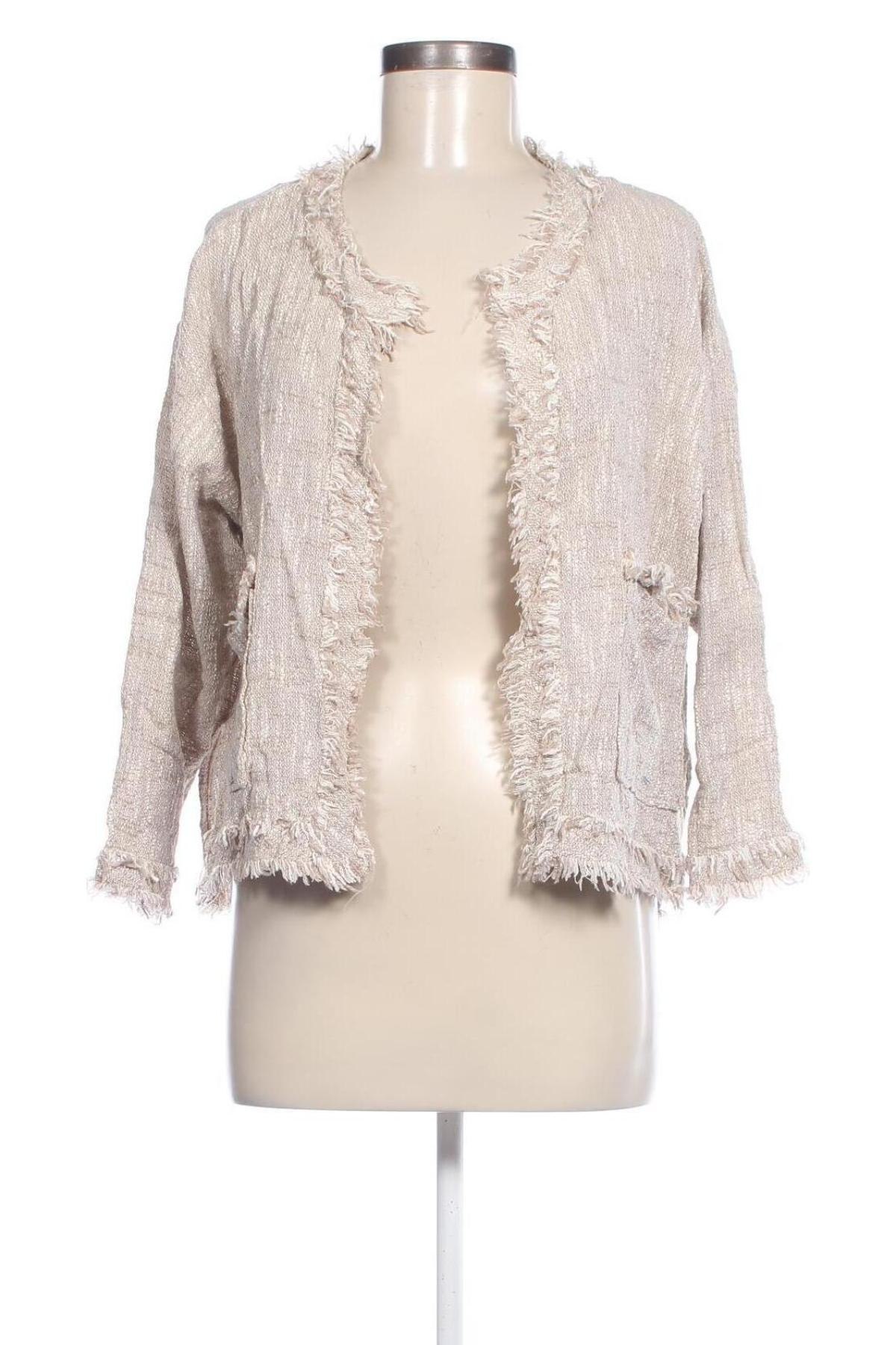 Cardigan de damă, Mărime M, Culoare Bej, Preț 35,99 Lei