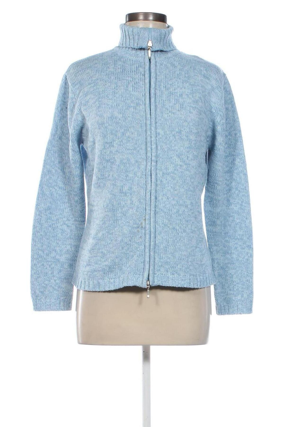 Damen Strickjacke, Größe M, Farbe Blau, Preis 10,99 €