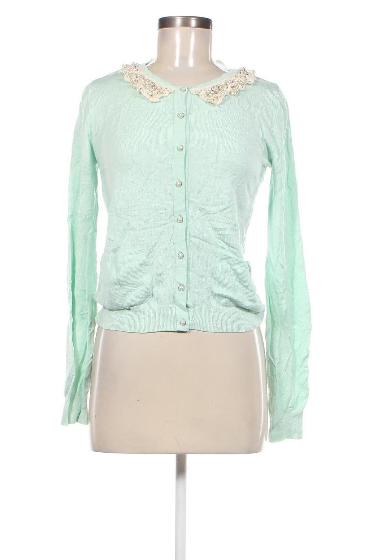 Cardigan de damă Atmosphere, Mărime S, Culoare Verde, Preț 95,99 Lei