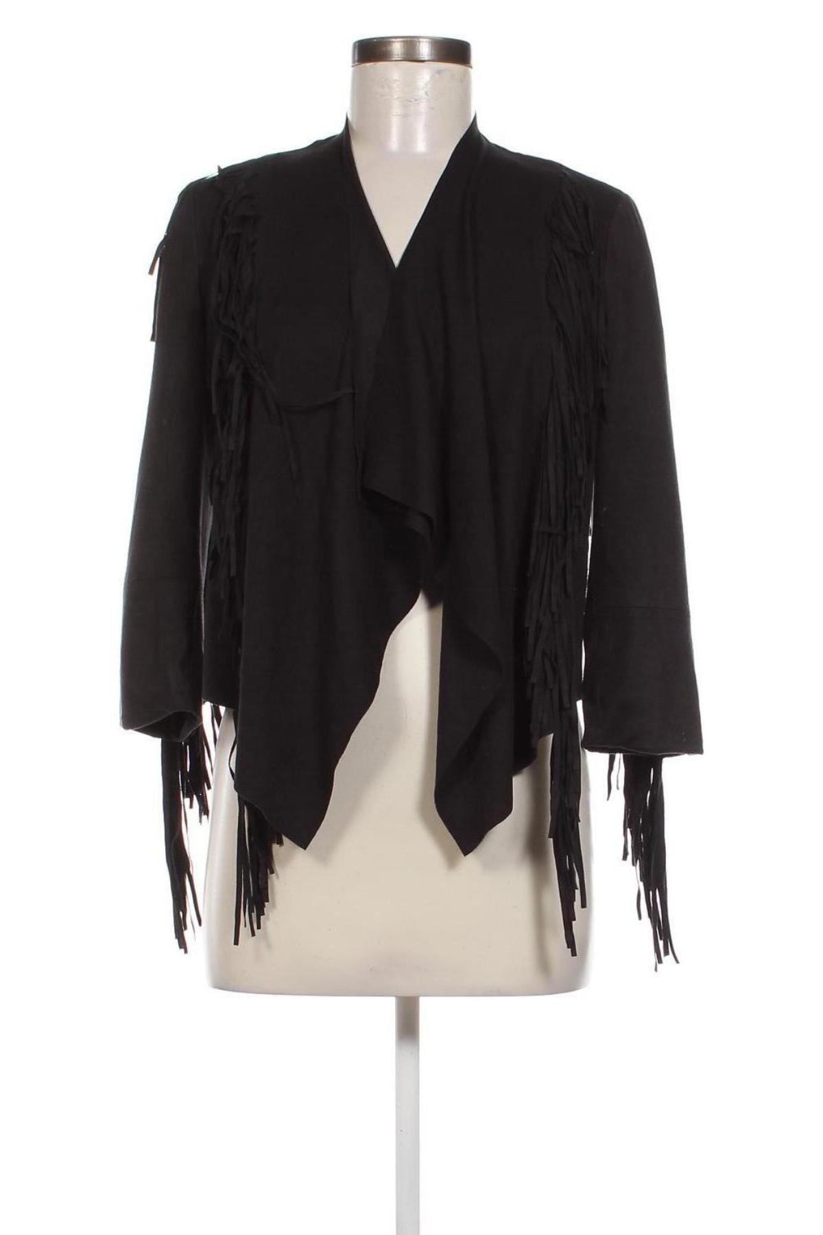 Cardigan de damă Bershka, Mărime M, Culoare Negru, Preț 40,99 Lei