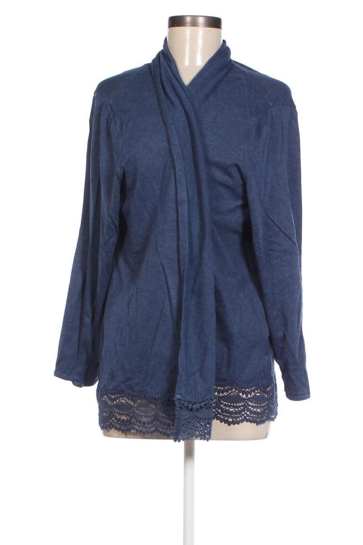 Damen Strickjacke Canda, Größe XL, Farbe Blau, Preis € 8,99