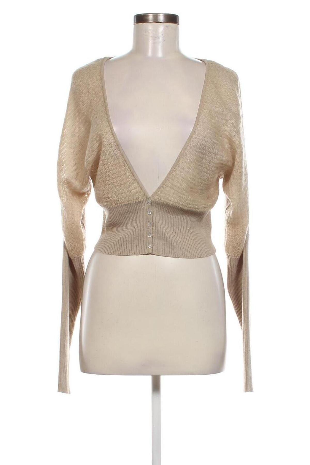 Damen Strickjacke Expresso, Größe L, Farbe Beige, Preis € 22,49