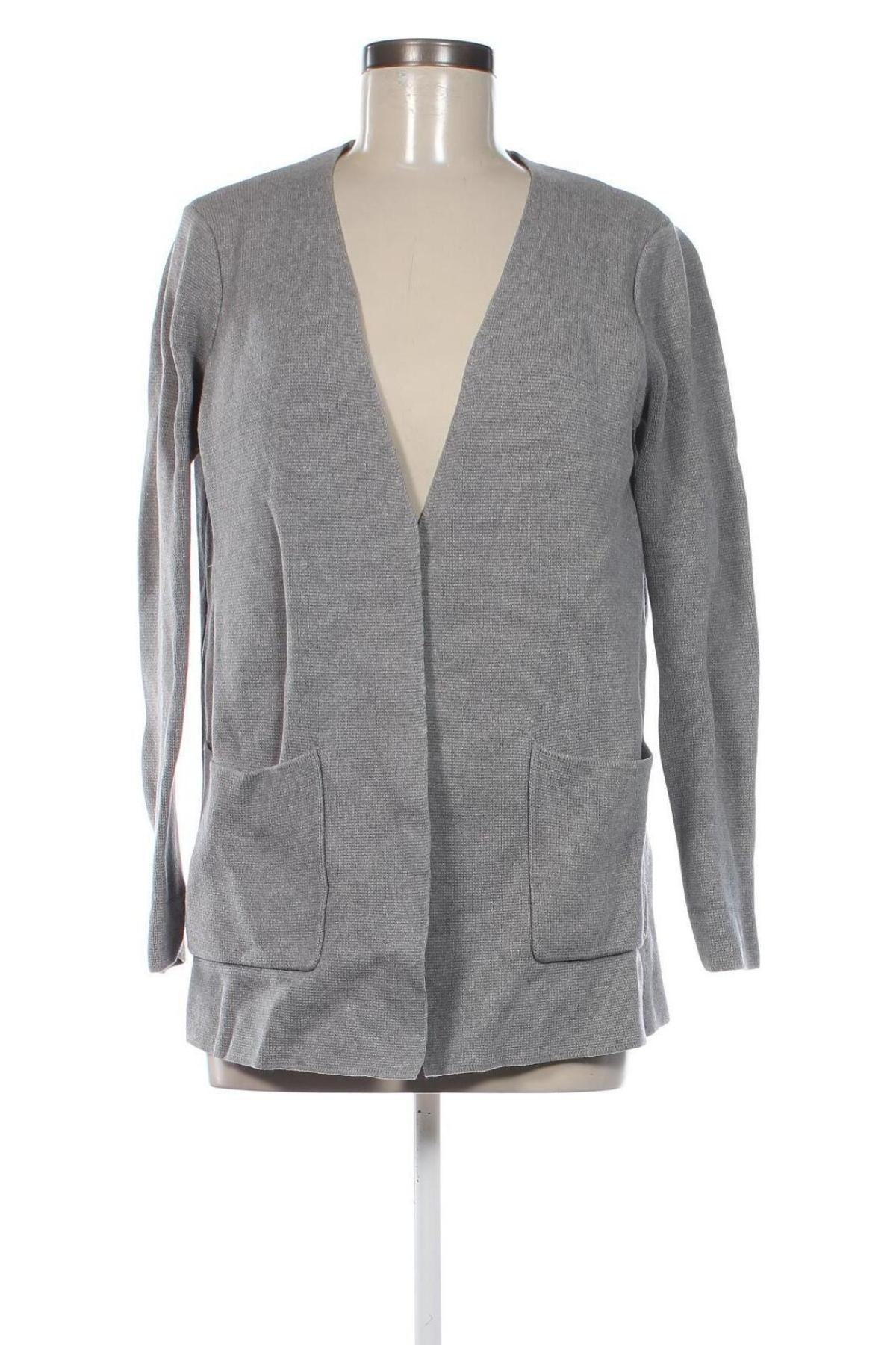 Damen Strickjacke Gina Tricot, Größe M, Farbe Grau, Preis € 8,99