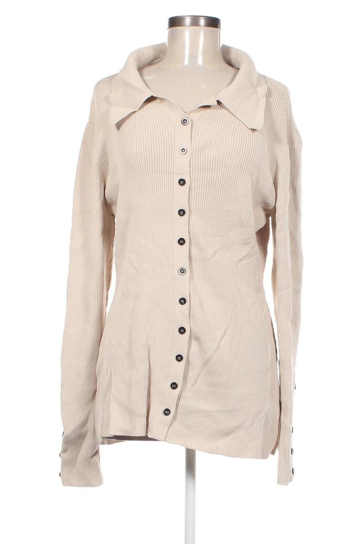 Damen Strickjacke H&M, Größe L, Farbe Beige, Preis € 20,29