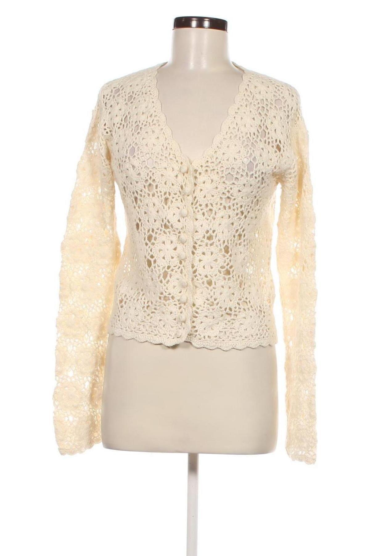 Cardigan de damă Lysgaard, Mărime S, Culoare Ecru, Preț 61,99 Lei