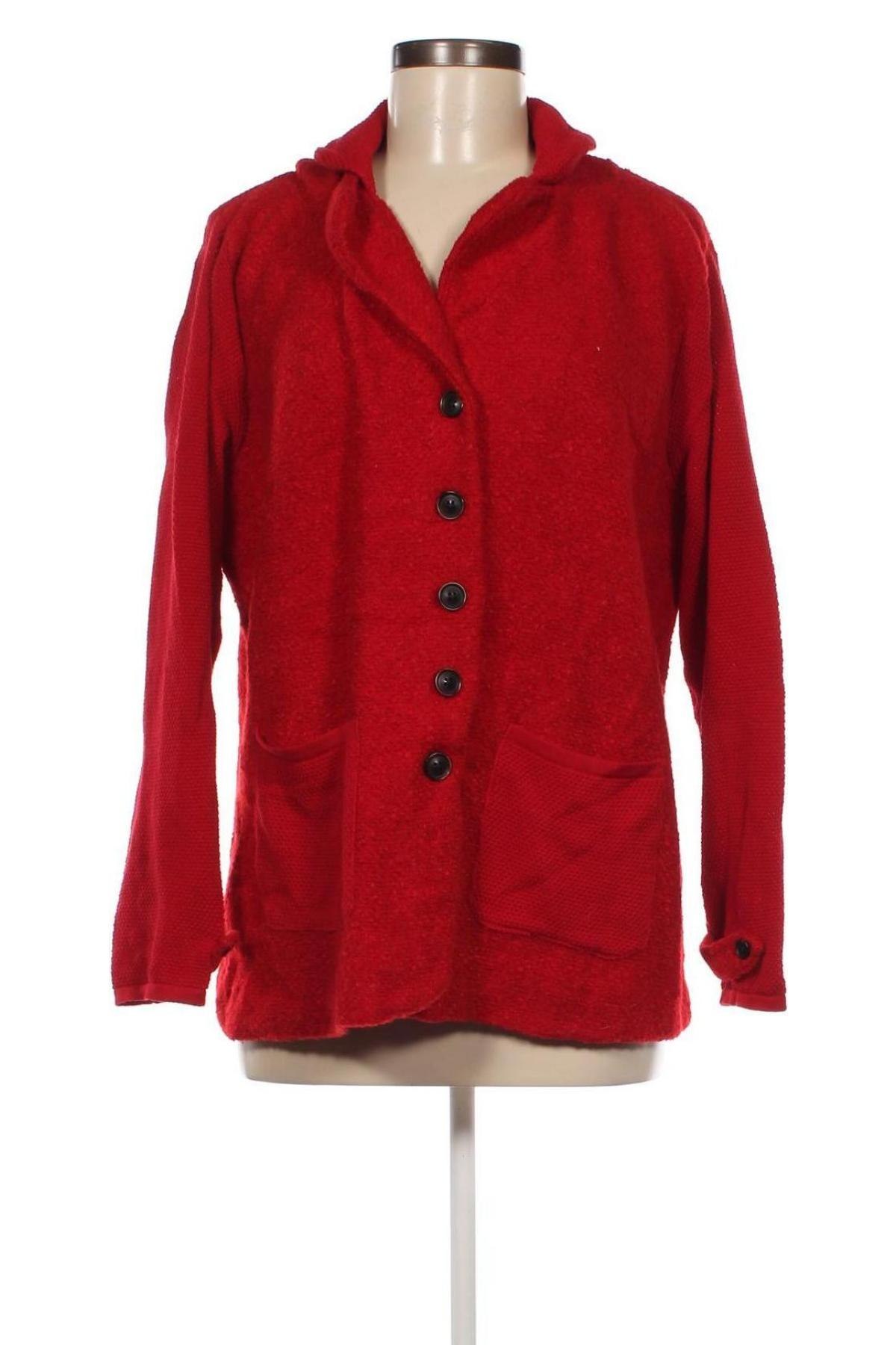 Damen Strickjacke Maggie T, Größe XL, Farbe Rot, Preis 12,49 €