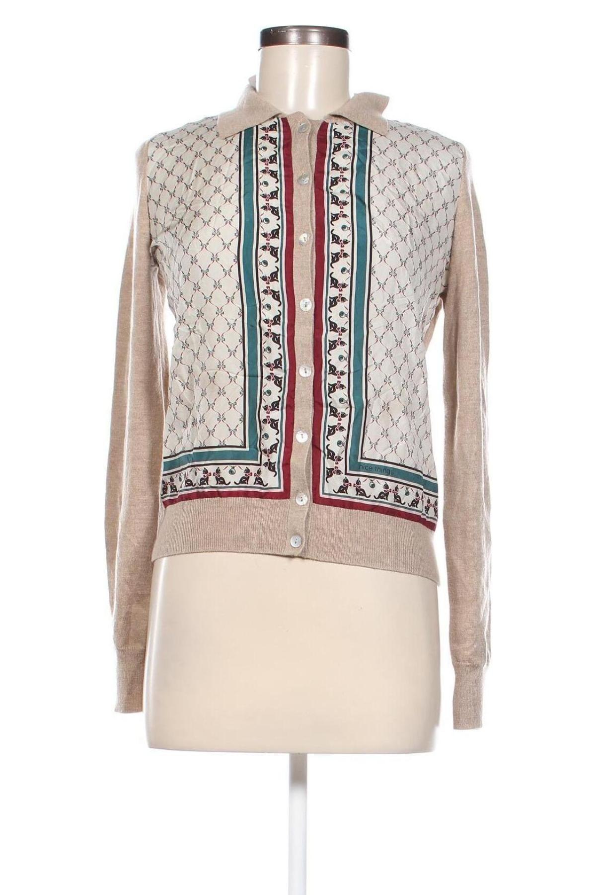 Cardigan de damă Nice Things Paloma S., Mărime S, Culoare Multicolor, Preț 203,99 Lei