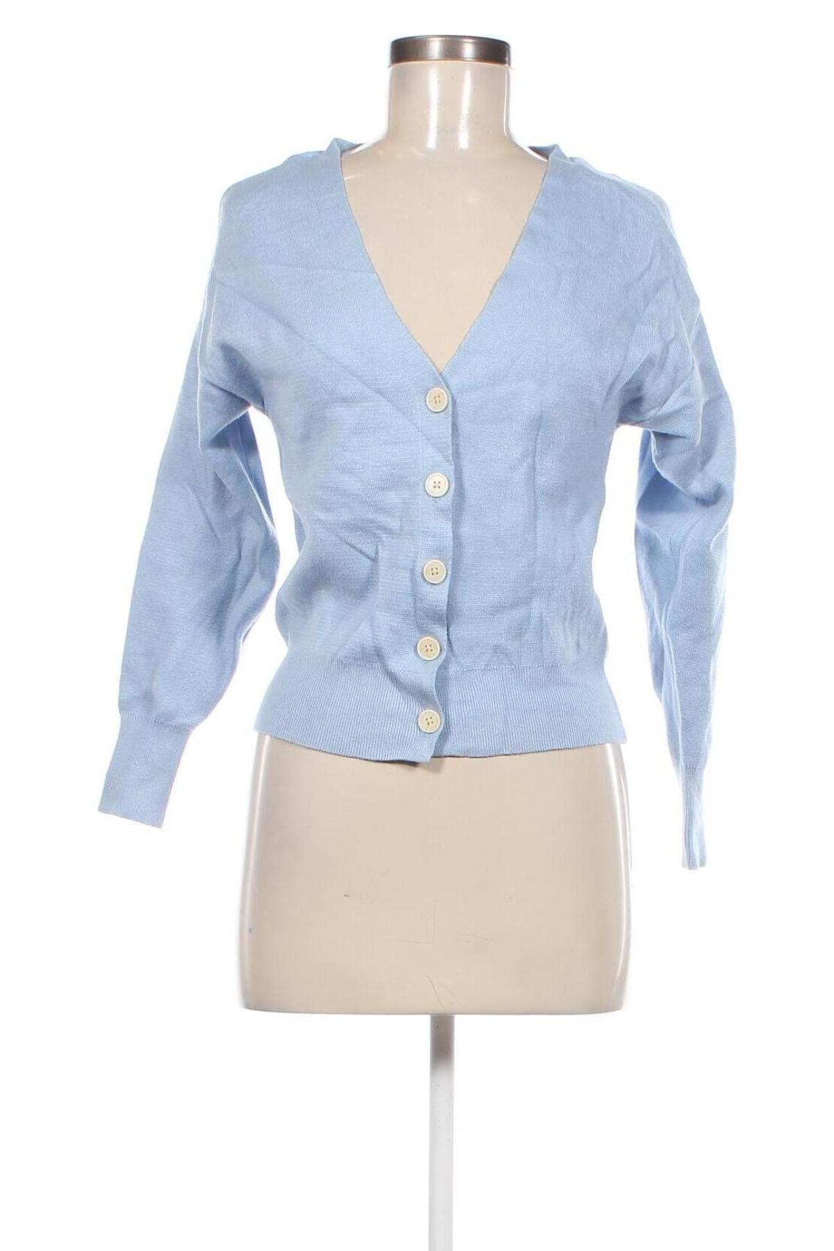 Damen Strickjacke Poco, Größe XS, Farbe Blau, Preis € 16,29