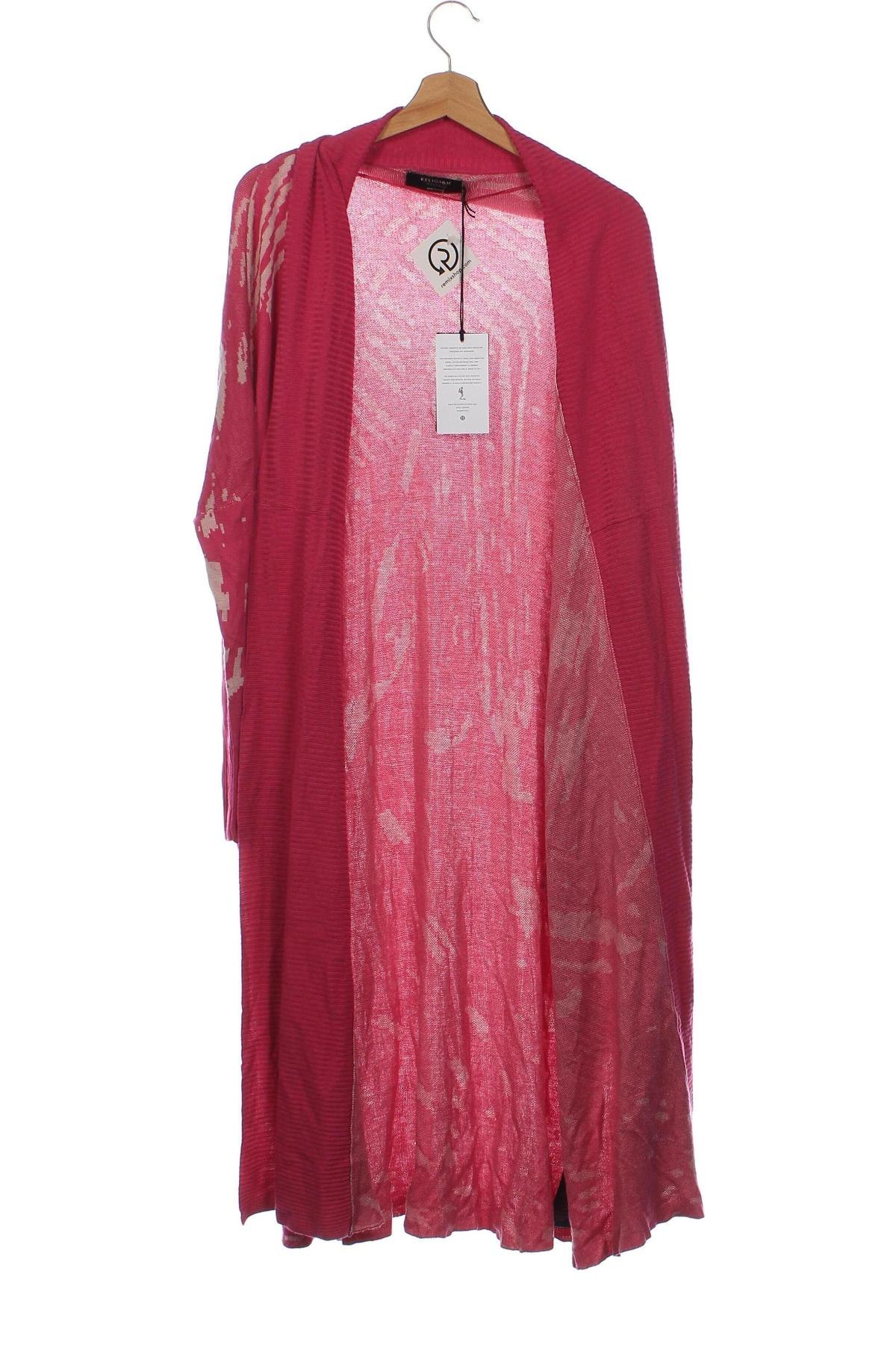 Damen Strickjacke Religion, Größe XS, Farbe Rosa, Preis € 53,99