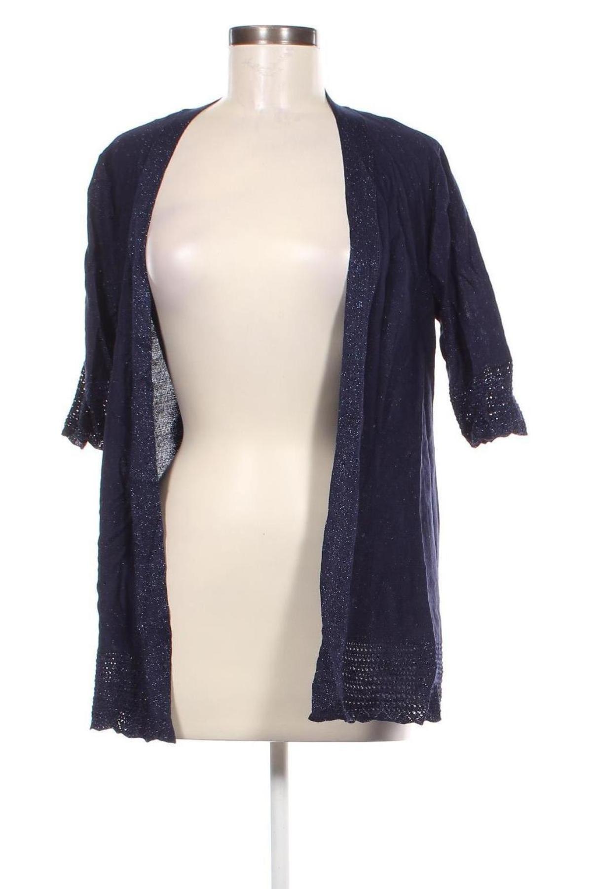 Cardigan de damă Rockmans, Mărime L, Culoare Albastru, Preț 24,99 Lei