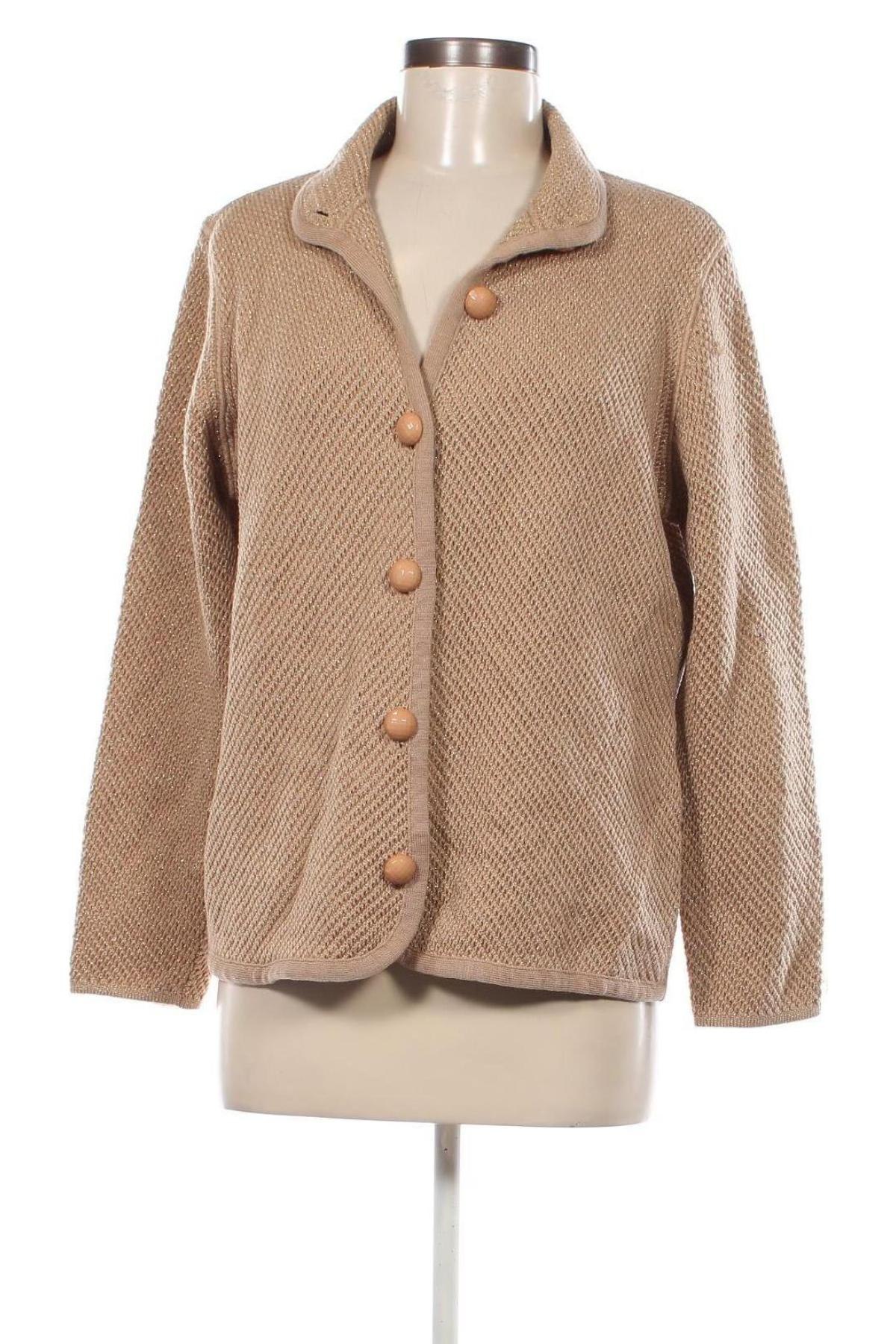 Damen Strickjacke Walbusch, Größe XL, Farbe Beige, Preis 21,99 €