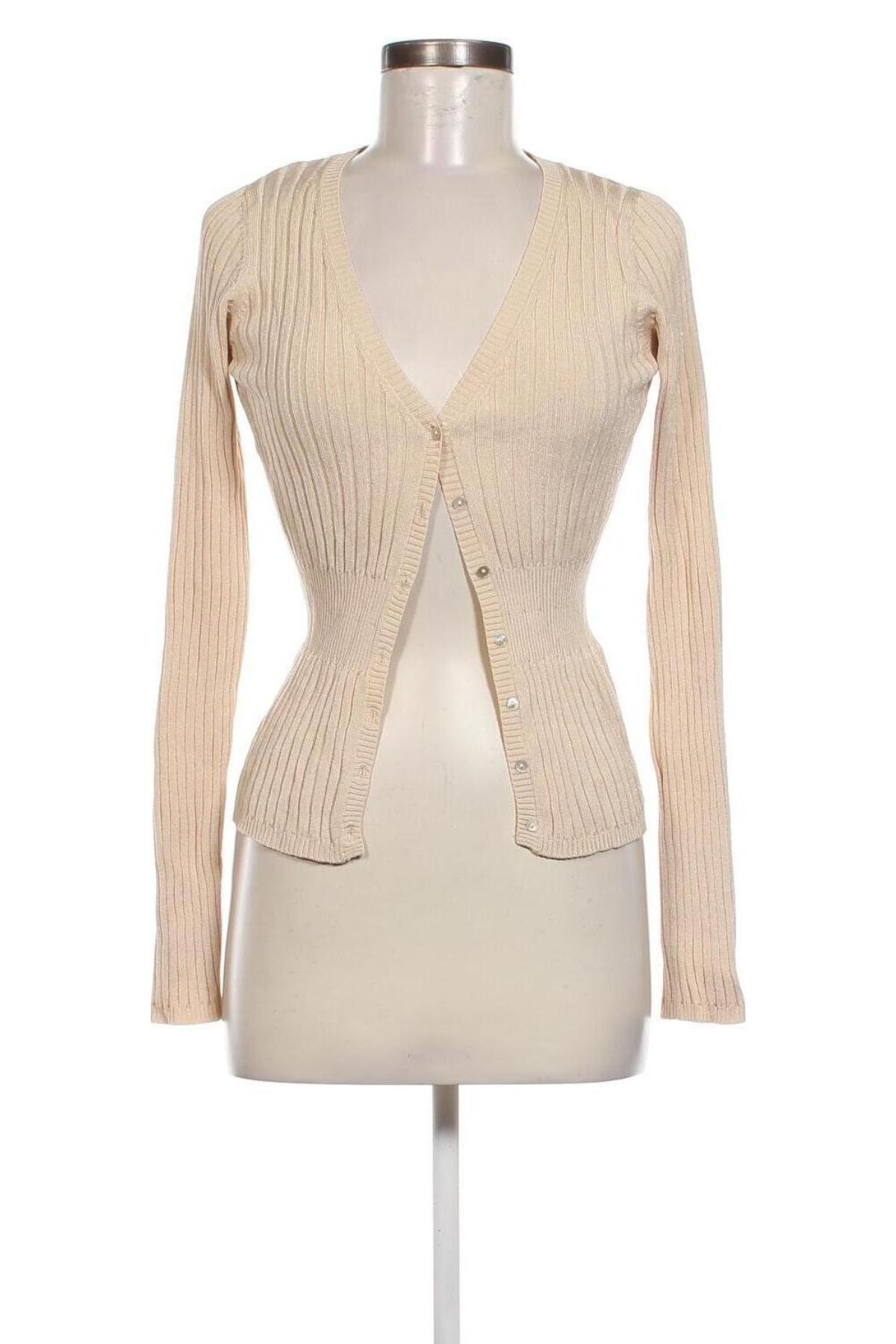 Damen Strickjacke Zara, Größe L, Farbe Beige, Preis € 8,99