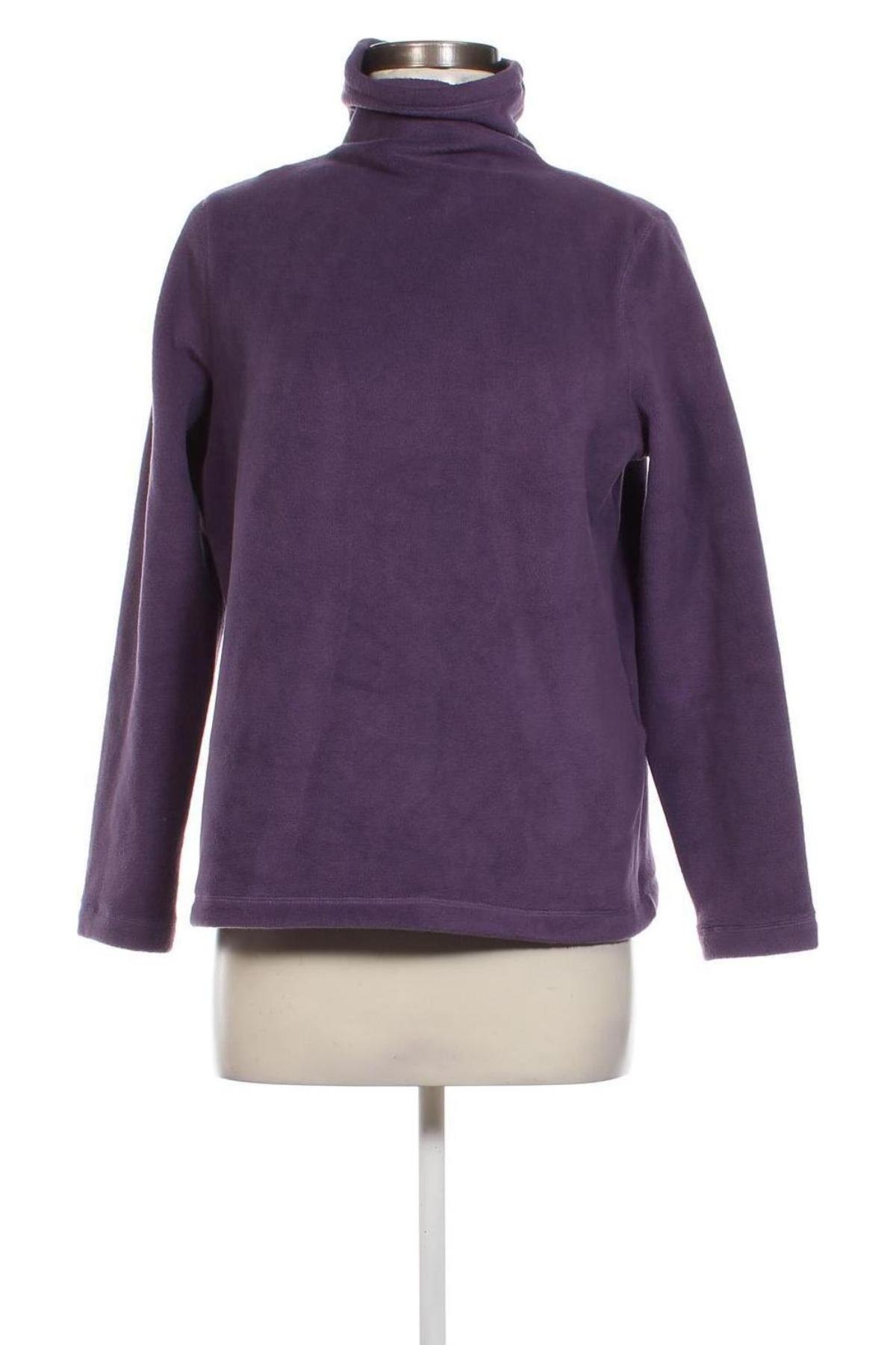 Damen Fleece Shirt Lands' End, Größe M, Farbe Lila, Preis € 5,99