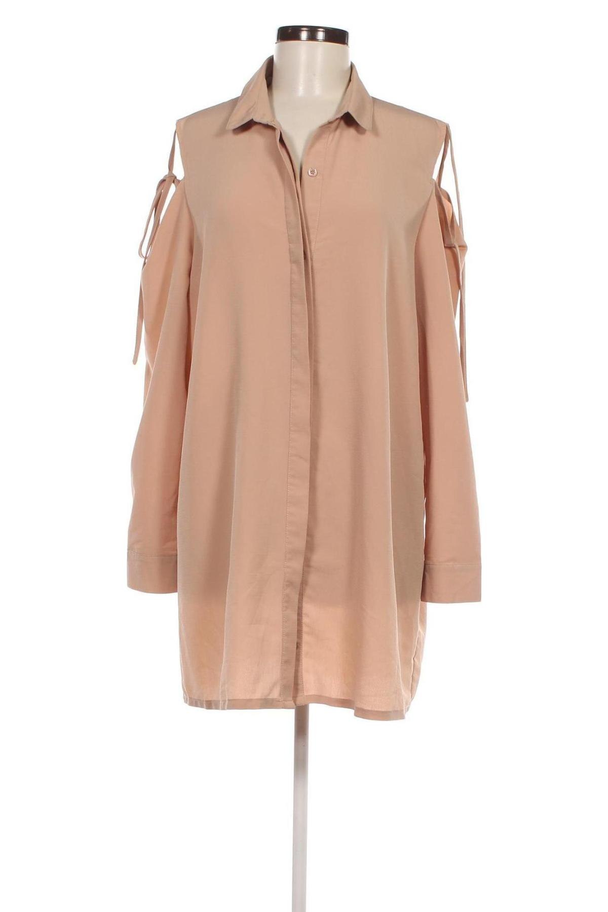 Damenbluse Boohoo, Größe XL, Farbe Beige, Preis € 13,49