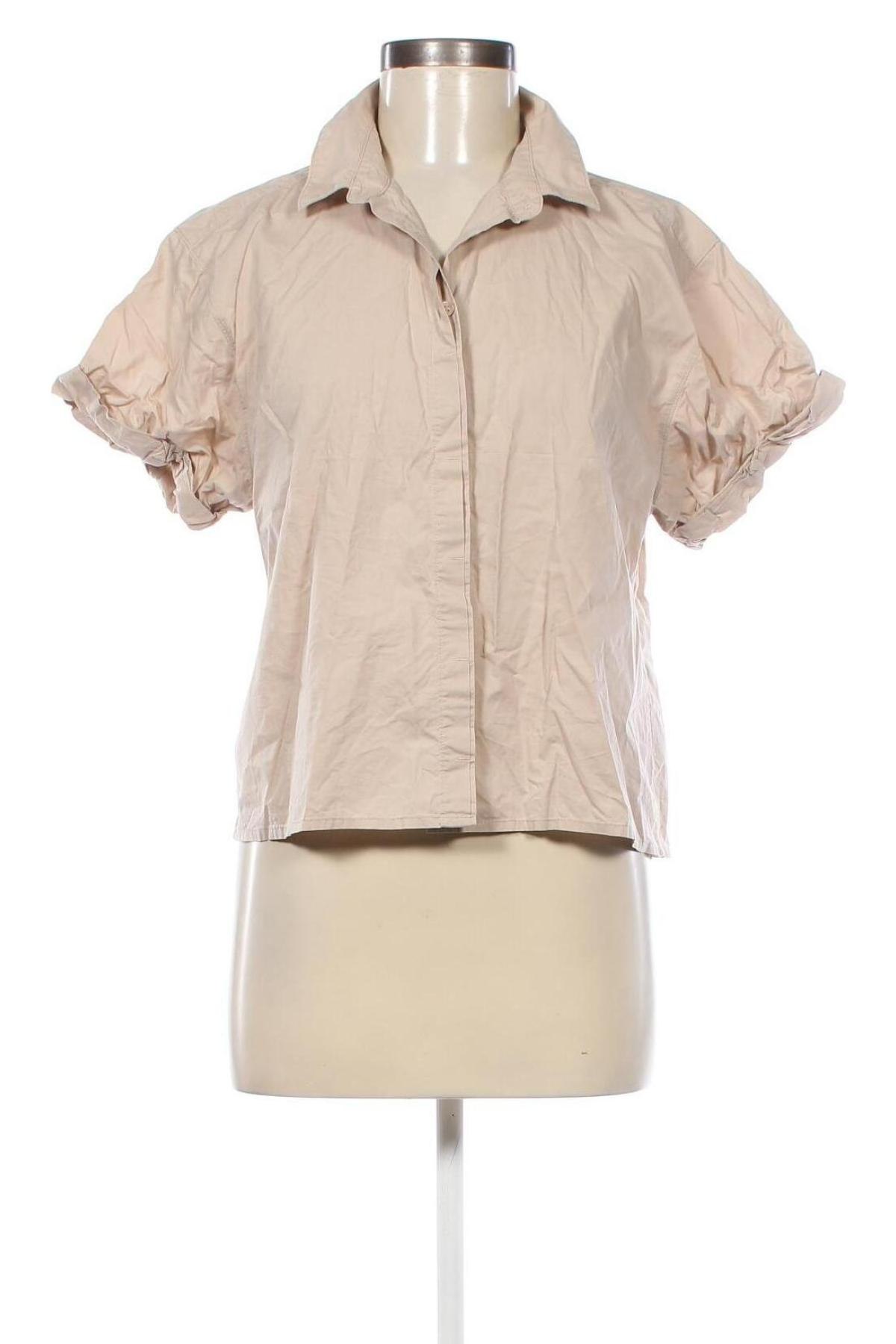 Damenbluse H&M L.O.G.G., Größe S, Farbe Beige, Preis 6,99 €