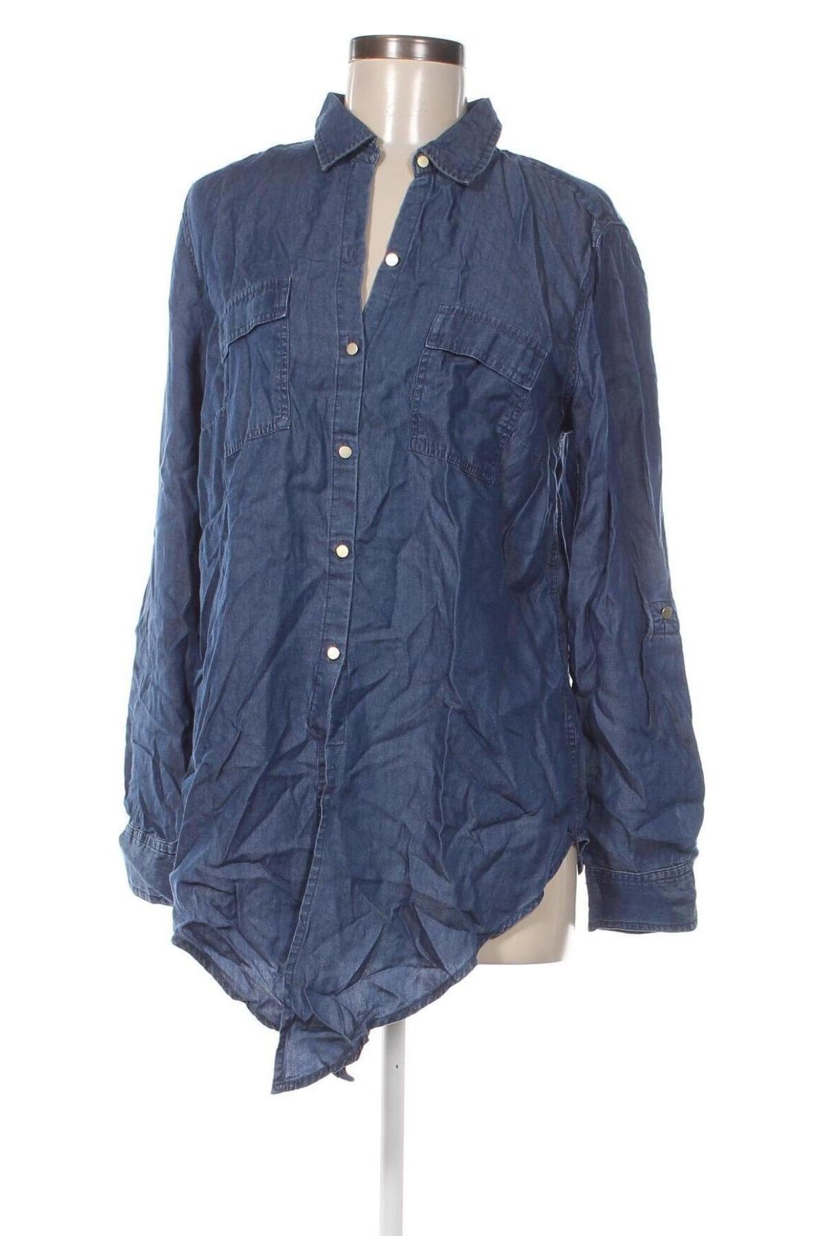 Damenbluse Jones New York, Größe M, Farbe Blau, Preis € 3,99