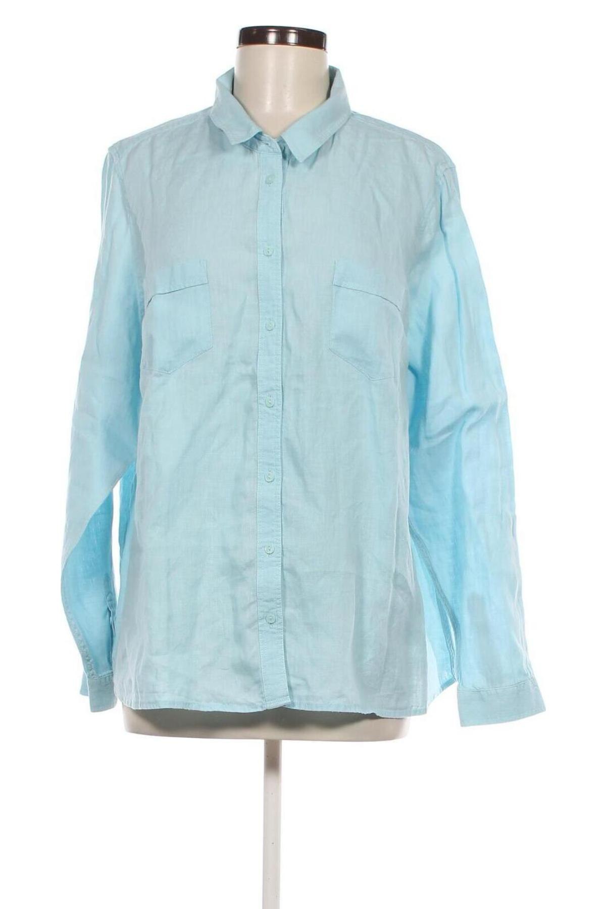 Damenbluse Marks & Spencer, Größe L, Farbe Blau, Preis € 13,02