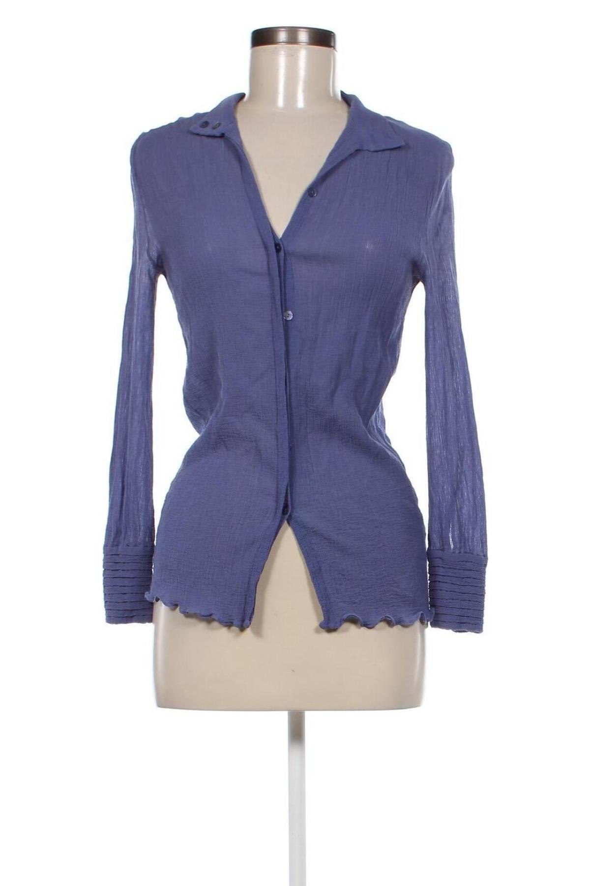 Damenbluse Massimo Dutti, Größe M, Farbe Blau, Preis € 15,99