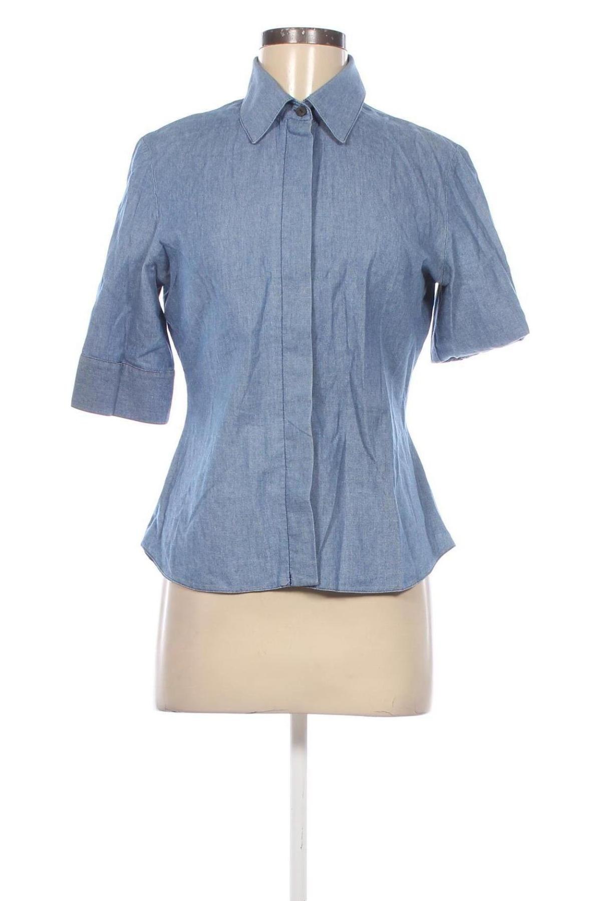 Damenbluse Topshop, Größe M, Farbe Blau, Preis 10,99 €