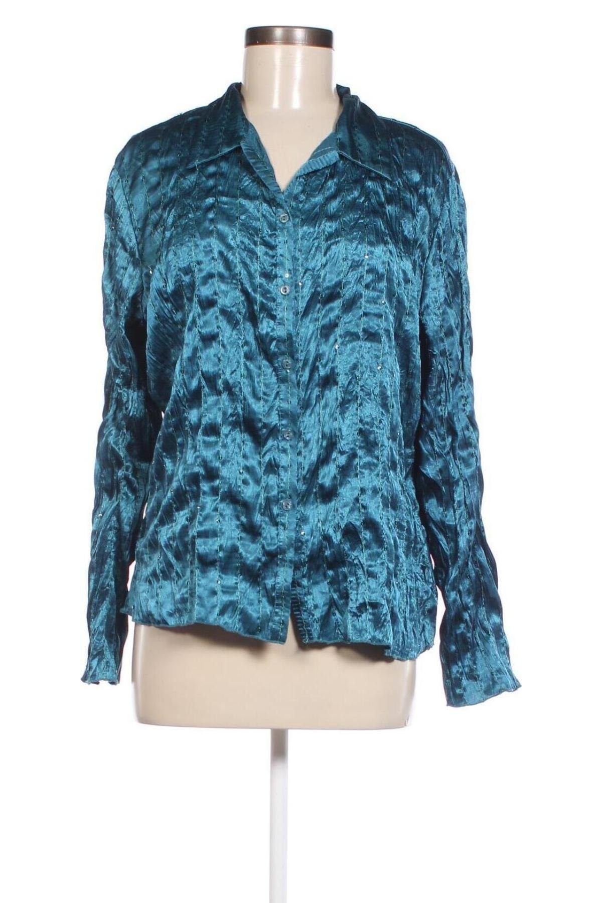 Damenbluse Yessica, Größe L, Farbe Blau, Preis € 7,99