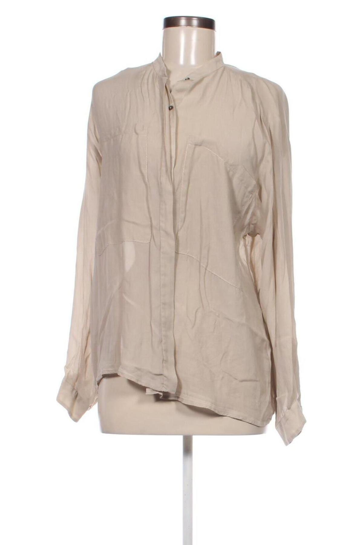 Damenbluse Zara, Größe L, Farbe Beige, Preis € 8,49