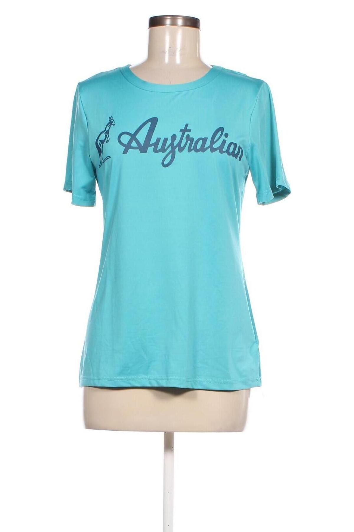 Damen T-Shirt Australian, Größe M, Farbe Blau, Preis € 7,99