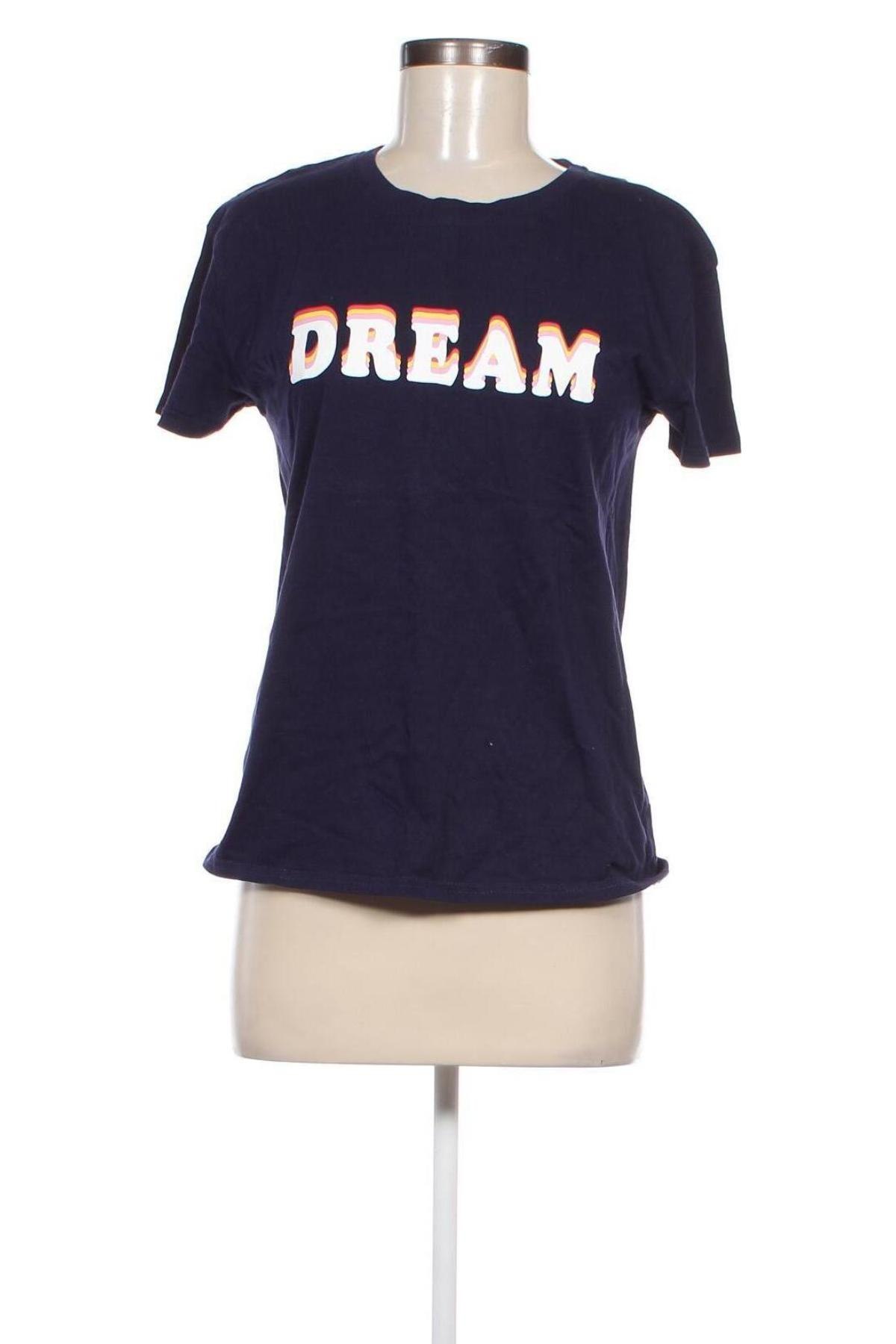 Damen T-Shirt Bershka, Größe M, Farbe Blau, Preis € 9,29